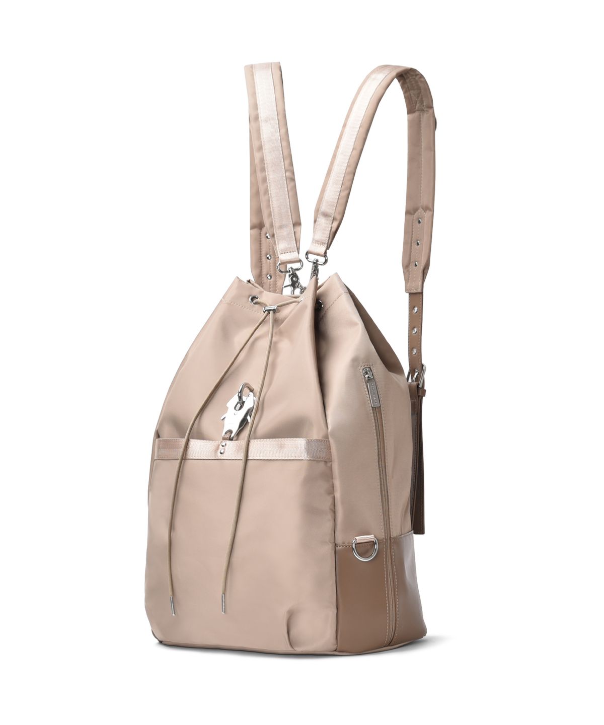 논오버스틱(NONOVERSTIC) Lug Multi Bag Beige