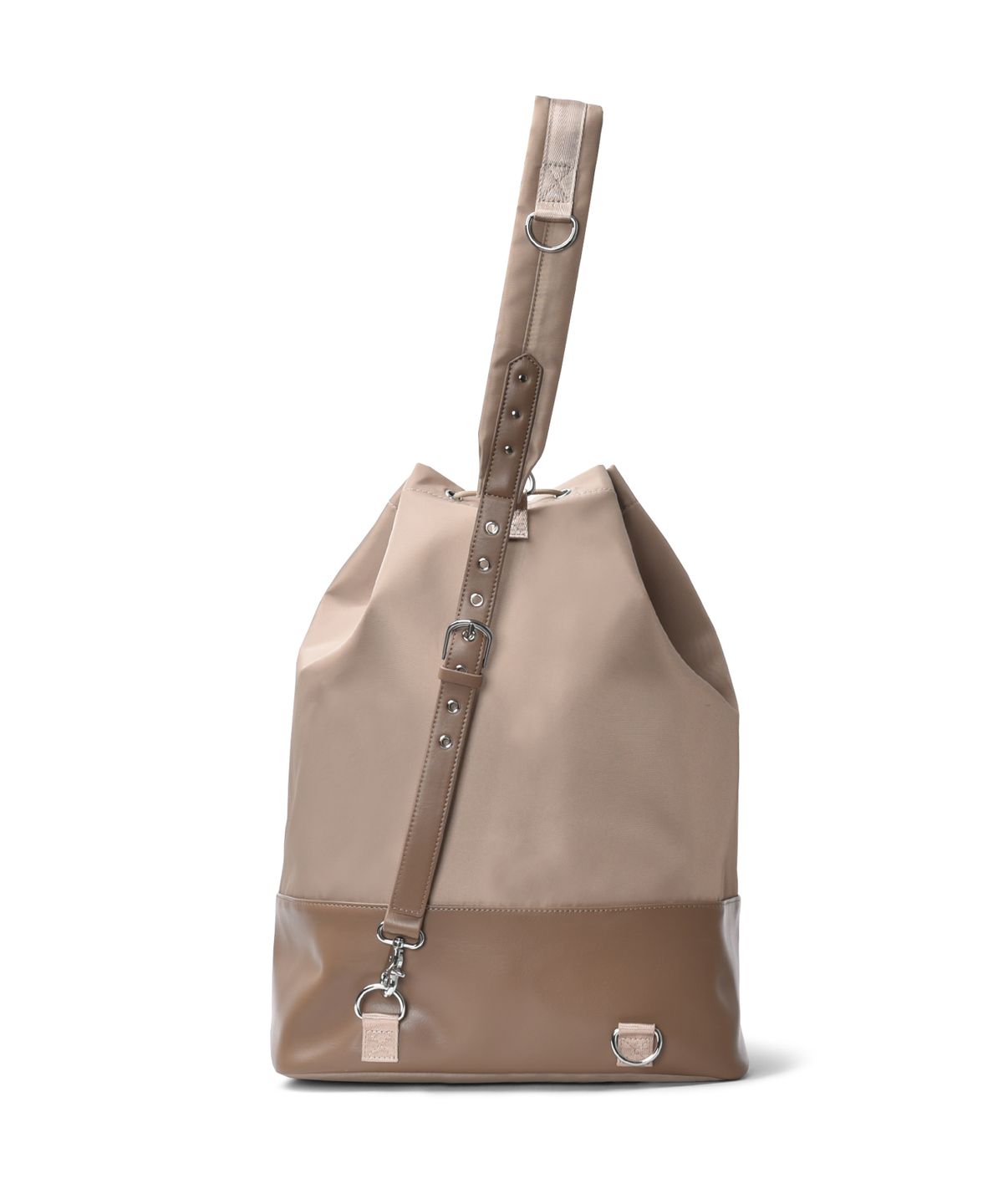 논오버스틱(NONOVERSTIC) Lug Multi Bag Beige