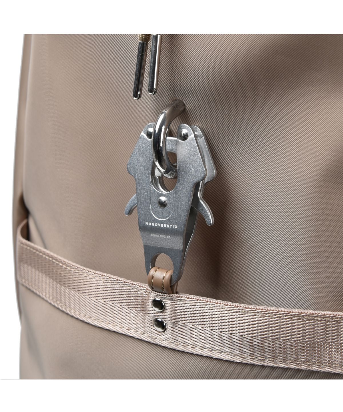 논오버스틱(NONOVERSTIC) Lug Multi Bag Beige