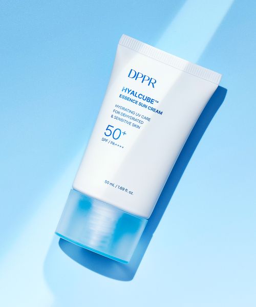 dppr Hyaluronic Acid Hyal Cube Essence Sunscreen SPF50+ PA++++ 50ml (includes a 30ml moisturizing cream)