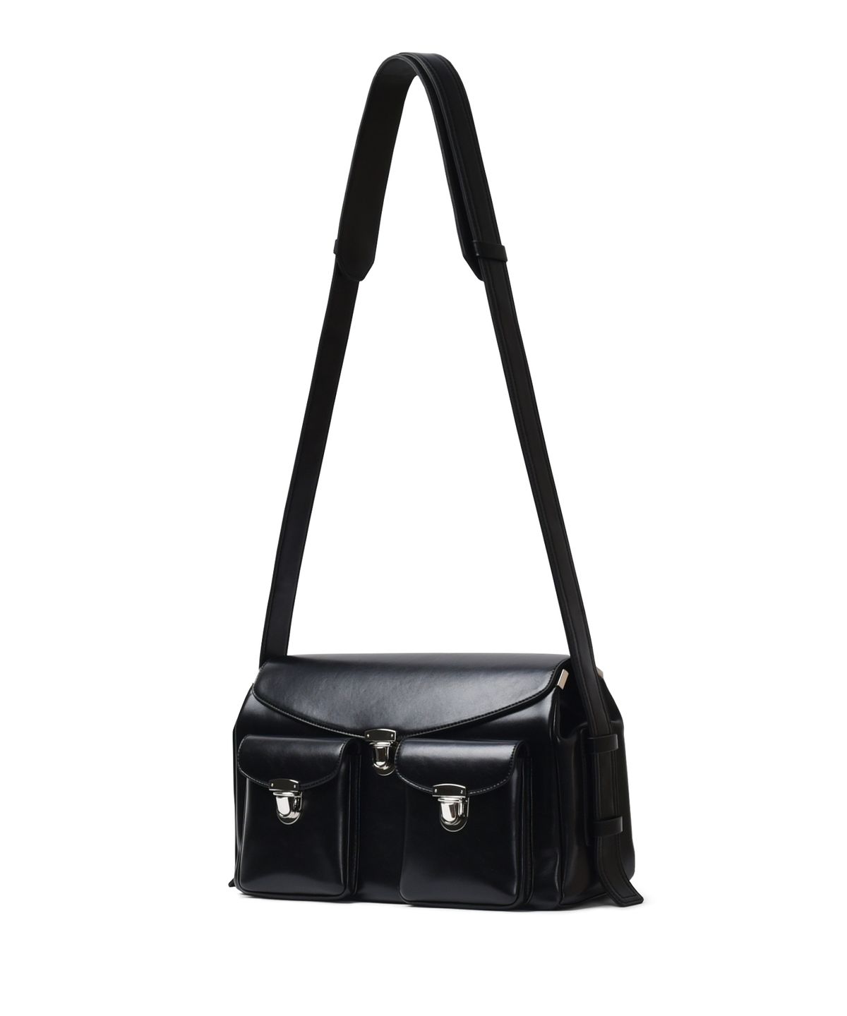 논오버스틱(NONOVERSTIC) Postman Bag Black