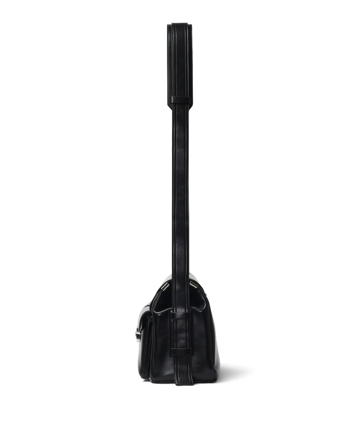 논오버스틱(NONOVERSTIC) Postman Bag Black