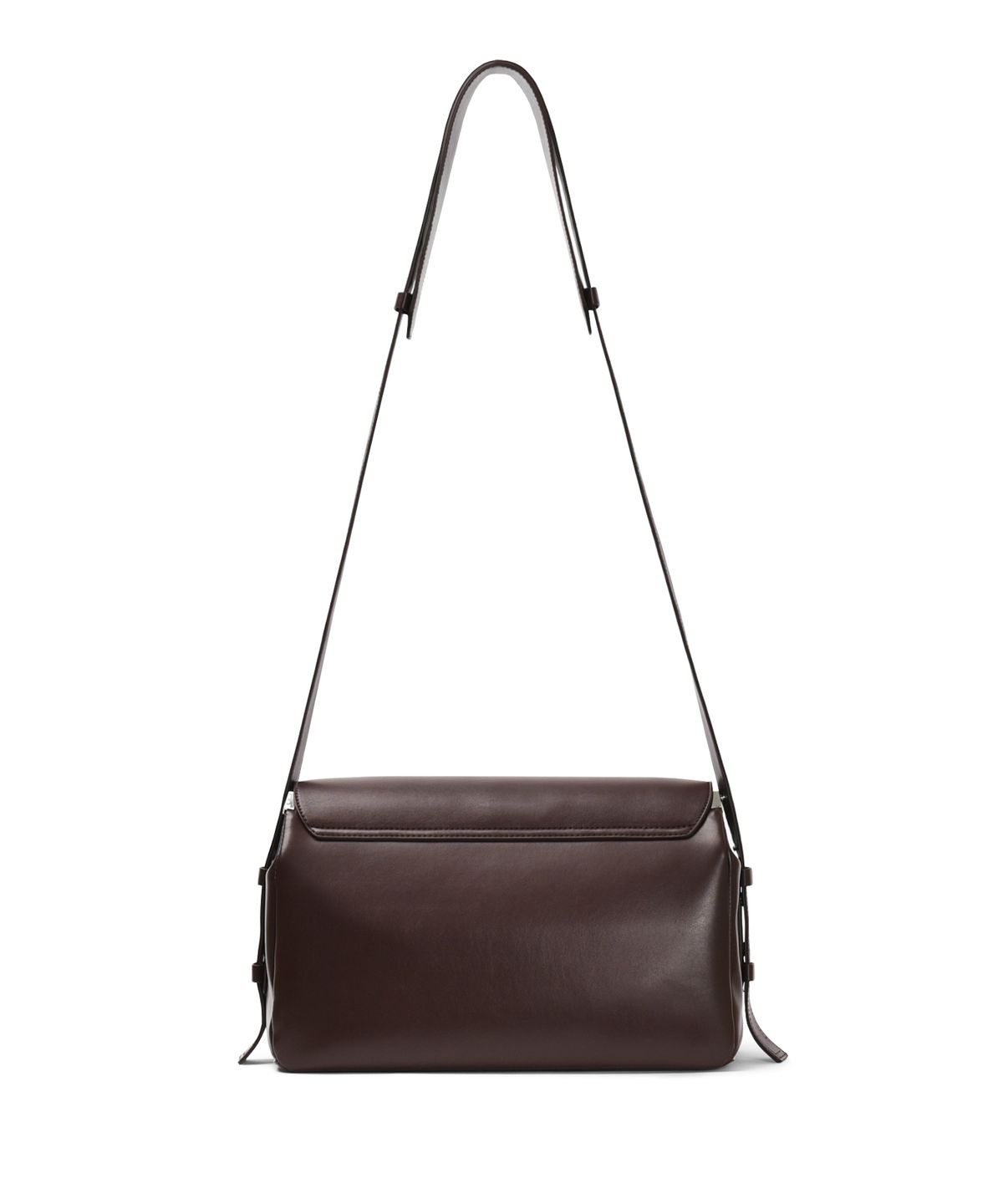 논오버스틱(NONOVERSTIC) Postman Bag Chocolate