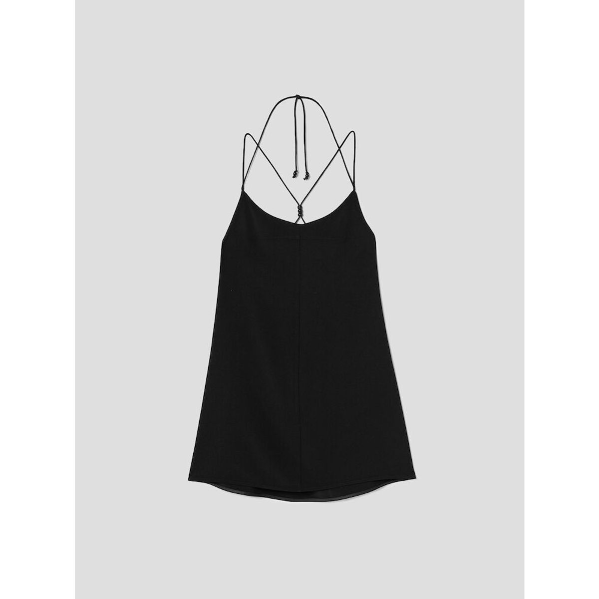 앙개(ANGGAE) Slip Dress  Black