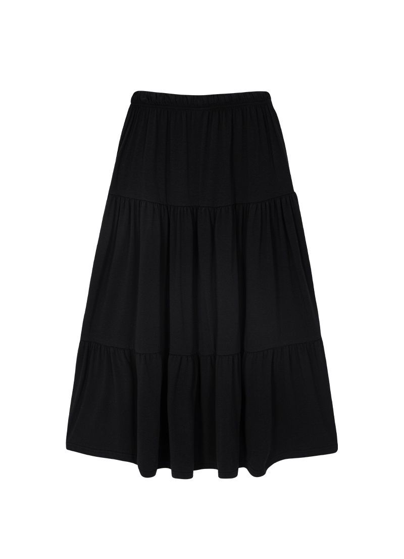 ★as''on★AMY LONG SKIRT / BLACK★正規品/韓国送料込 MUSINSA公式 | ASON AMY LONG SKIRT / BLACK