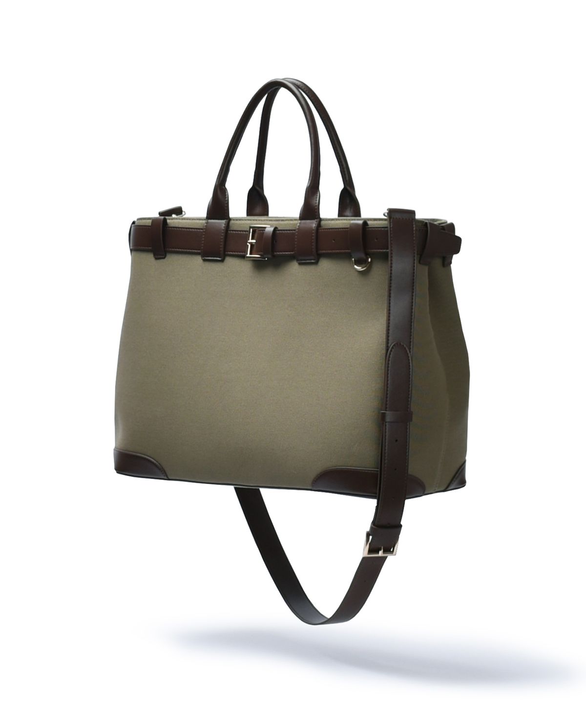 논오버스틱(NONOVERSTIC) Khaki Field Bag (XL)