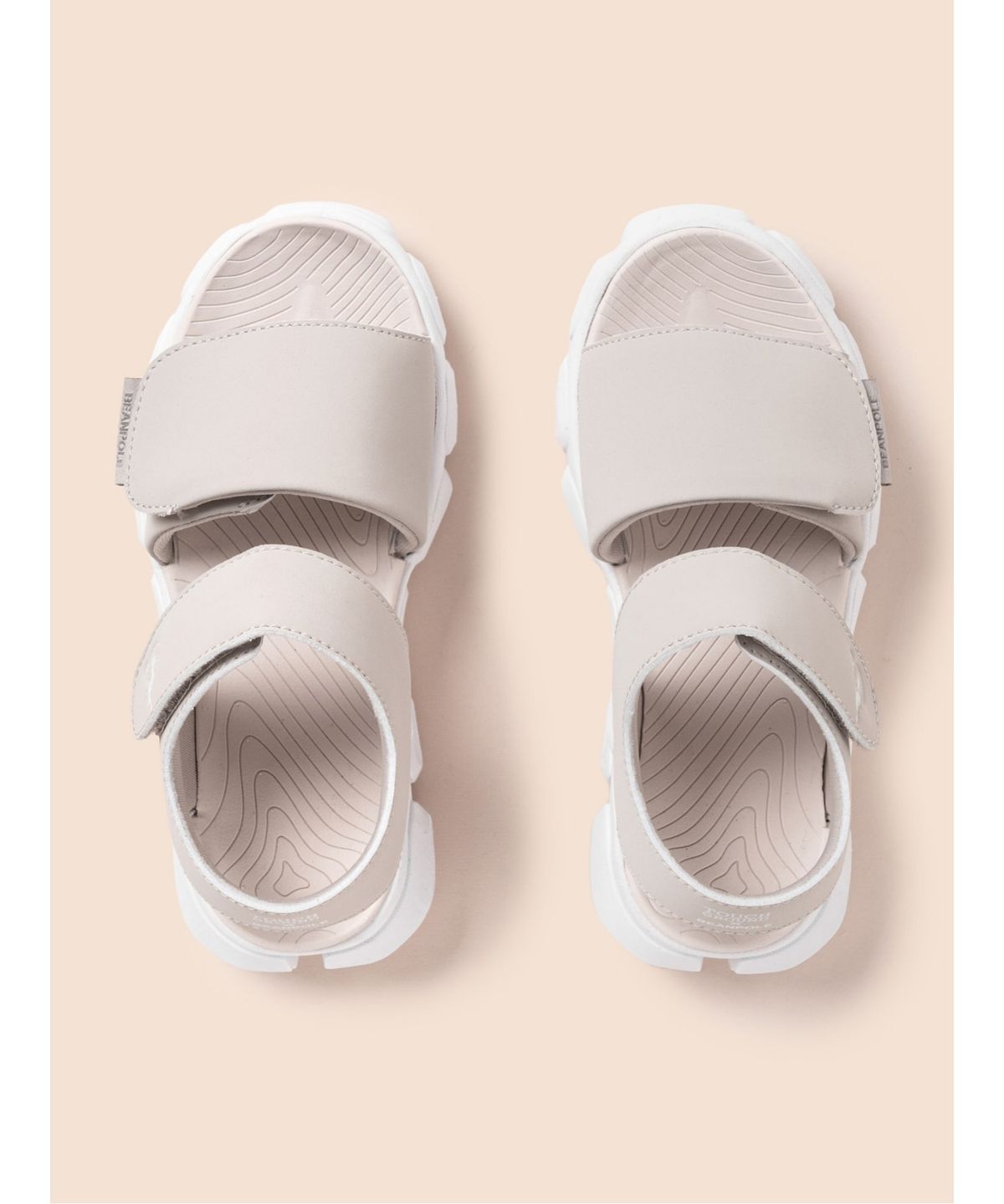 빈폴 키즈(BEANPOLE KIDS) 벨크로 샌들  베이지 (BI54K3U02A)