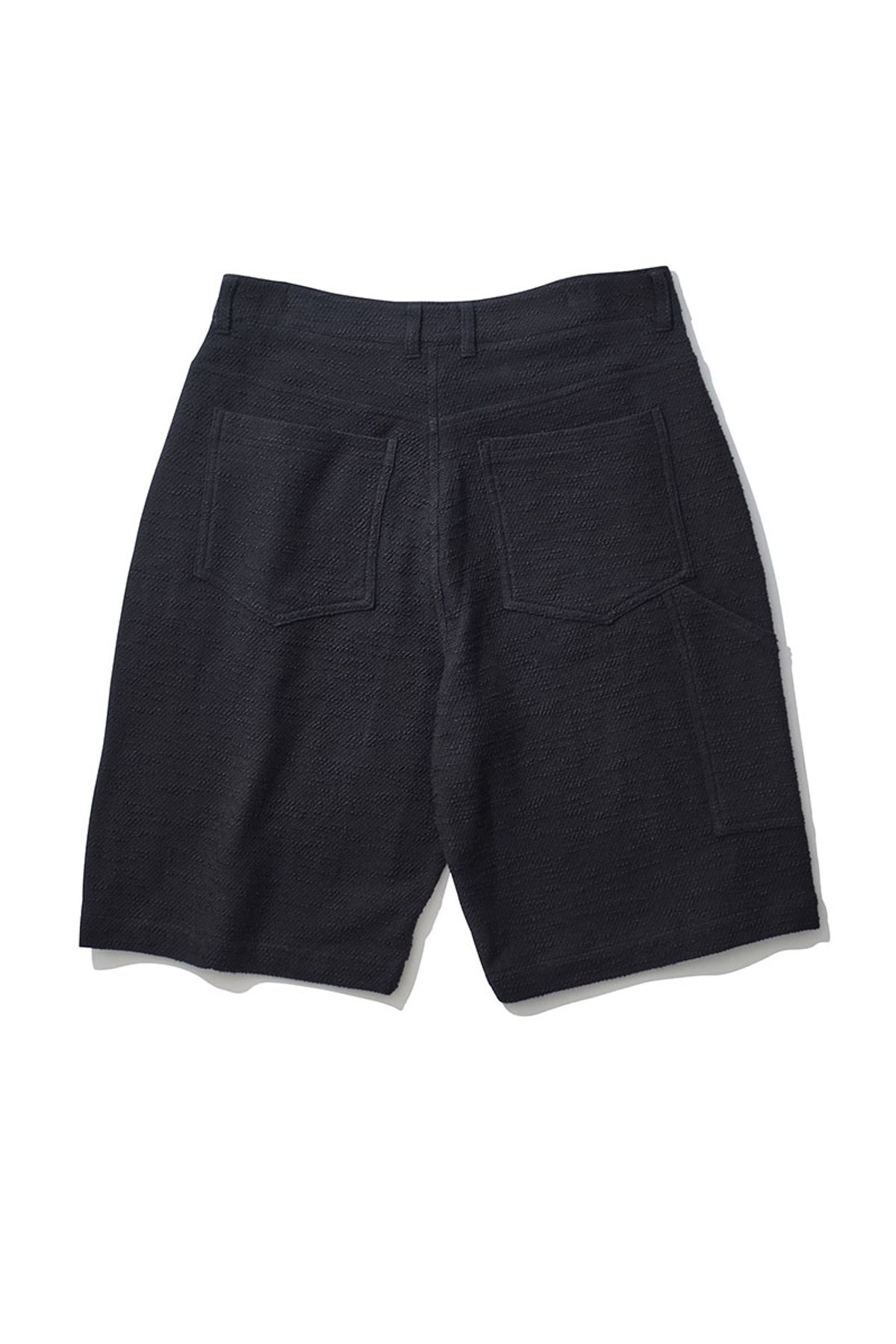 인투더스크(INTODUSK) [INTODUSK] TWEED EDGE REINFORCED SHORTS - BLACK