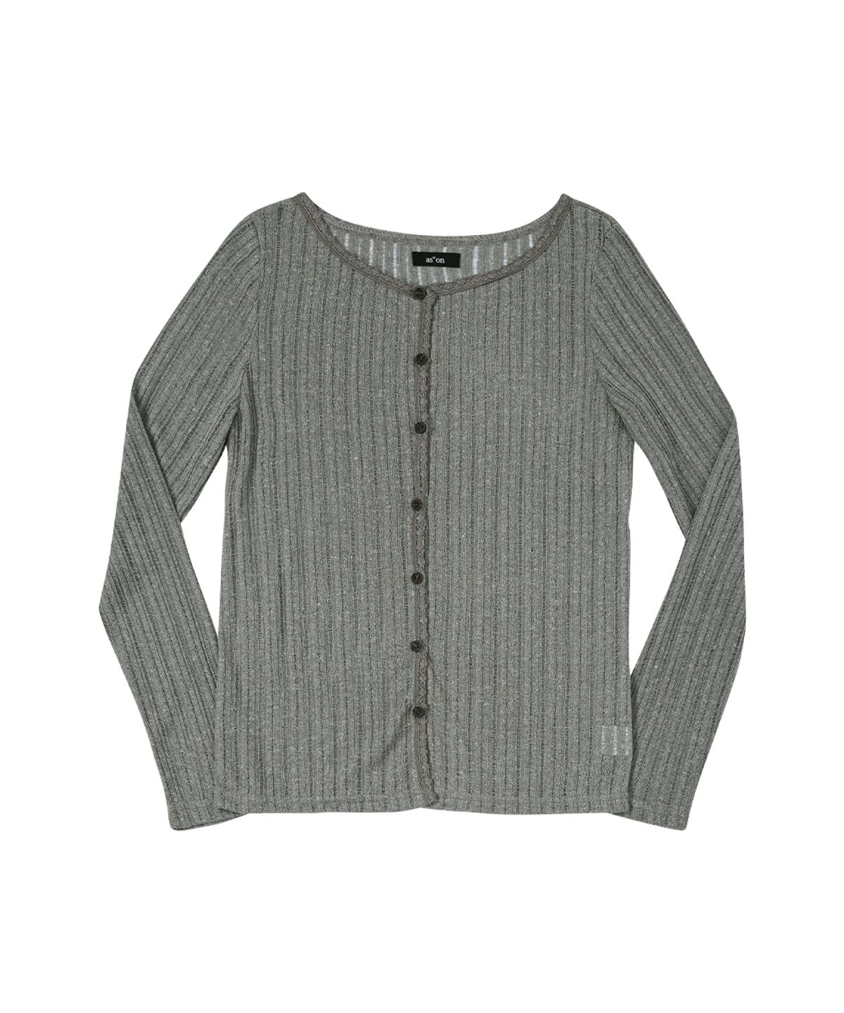 애즈온(ASON) ROTA VINTAGE CARDIGAN / KHAKI