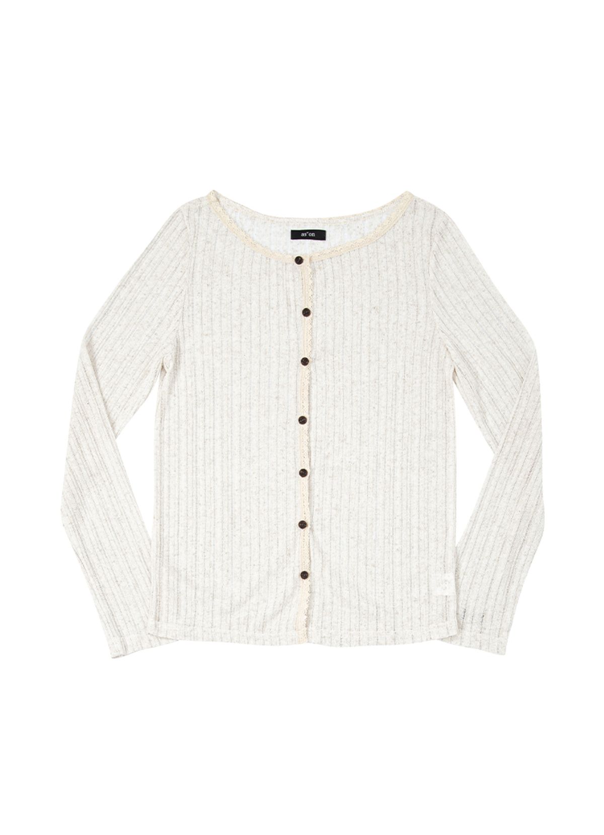 애즈온(ASON) ROTA VINTAGE CARDIGAN / IVORY