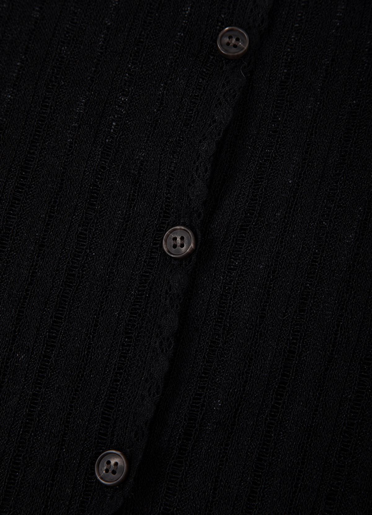 애즈온(ASON) ROTA VINTAGE CARDIGAN / BLACK