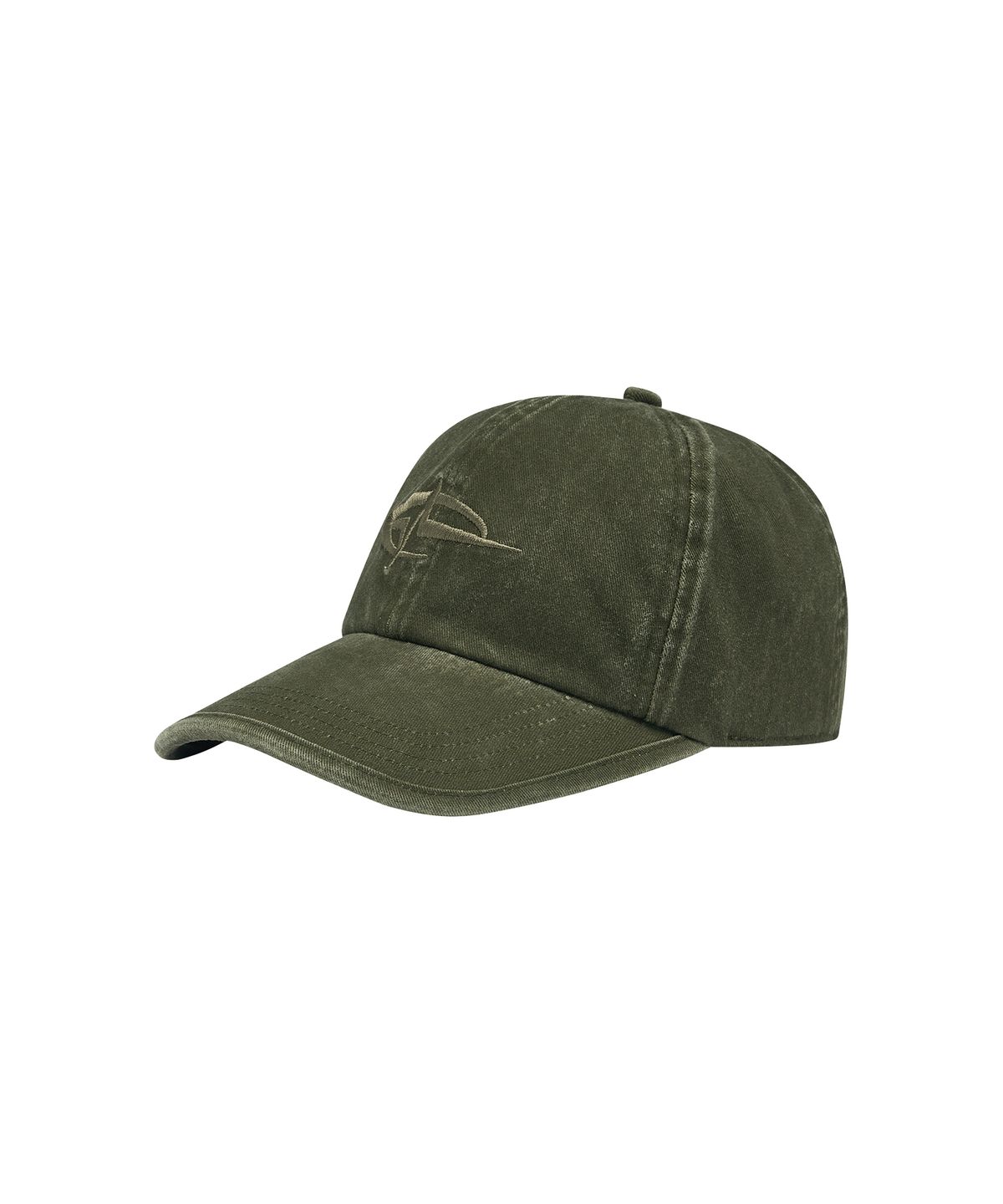 와일드락(WILDROCK) Wild Signature Logo Pigment Ball cap_Khaki