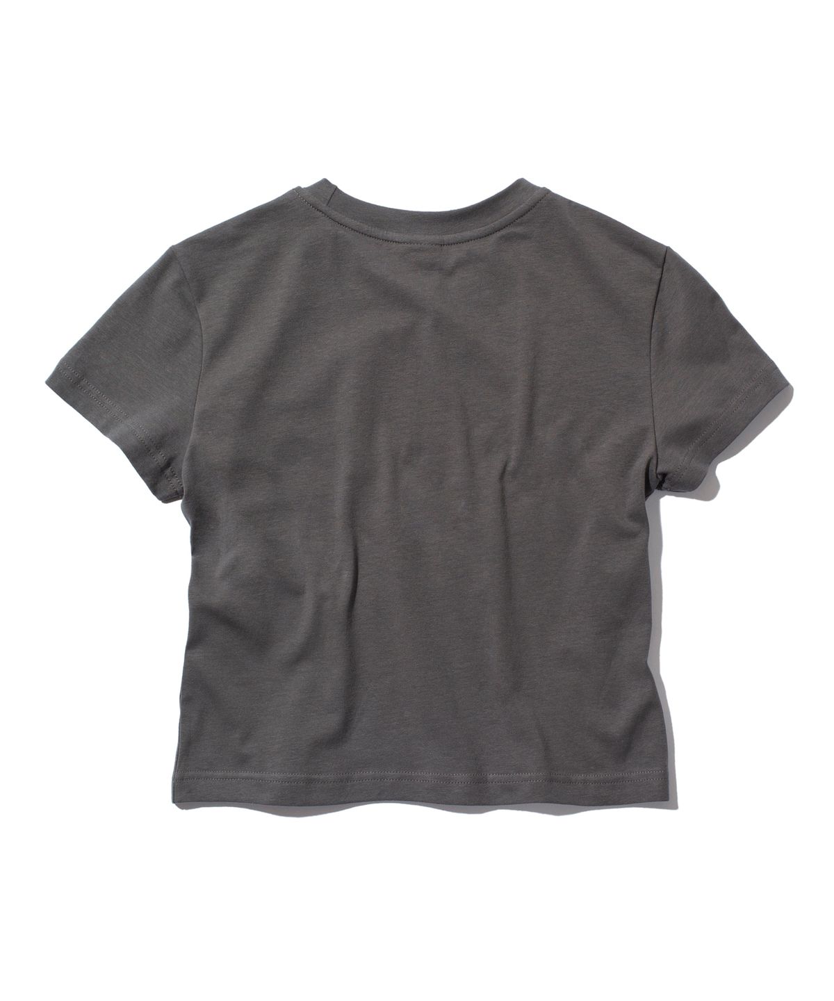 크루치(KRUCHI) LTM Crop T-shirt (DARK GREY)
