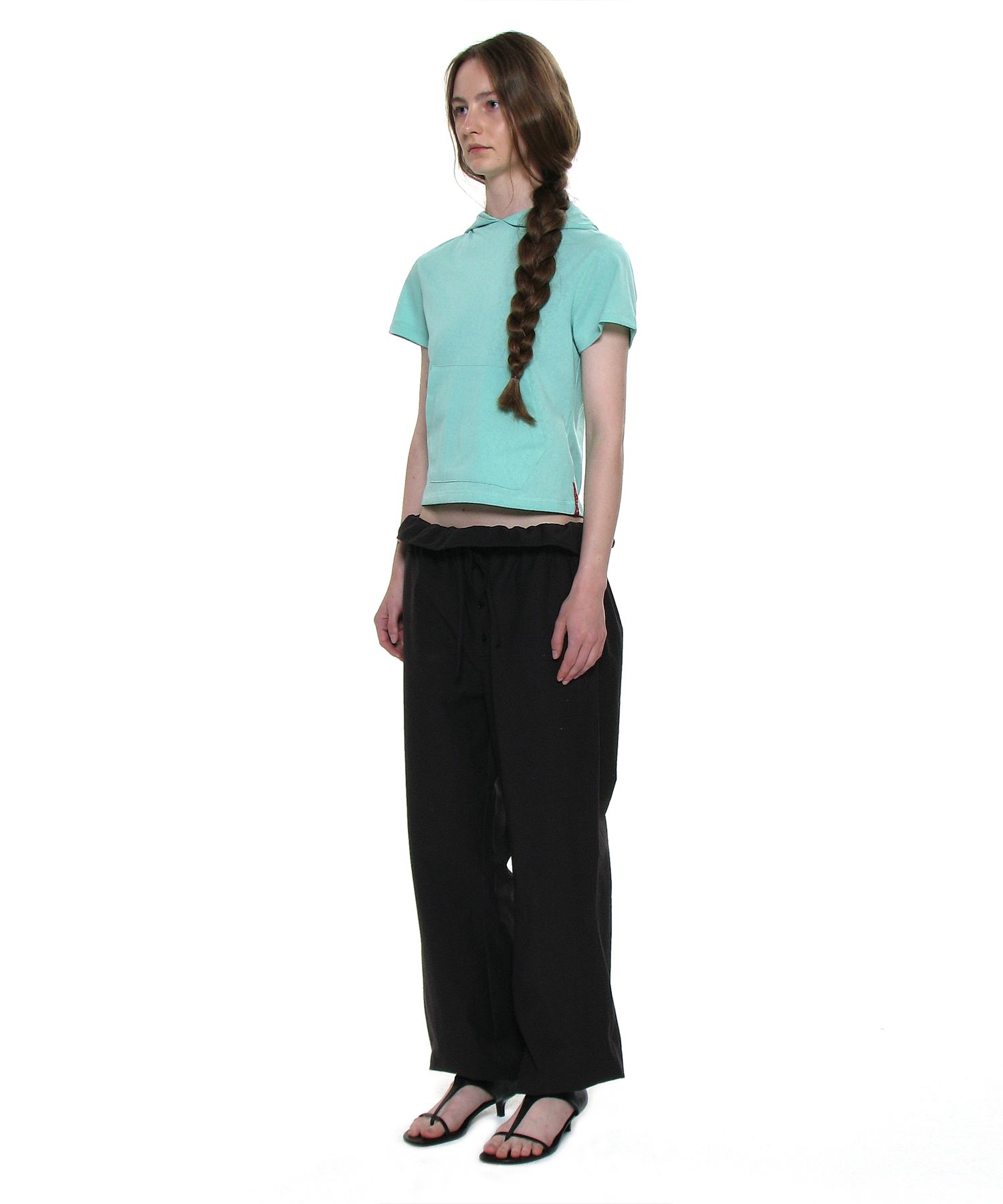 MUSINSA | PARTIMENTO WOMEN Two-Way Frill Turnover Waist