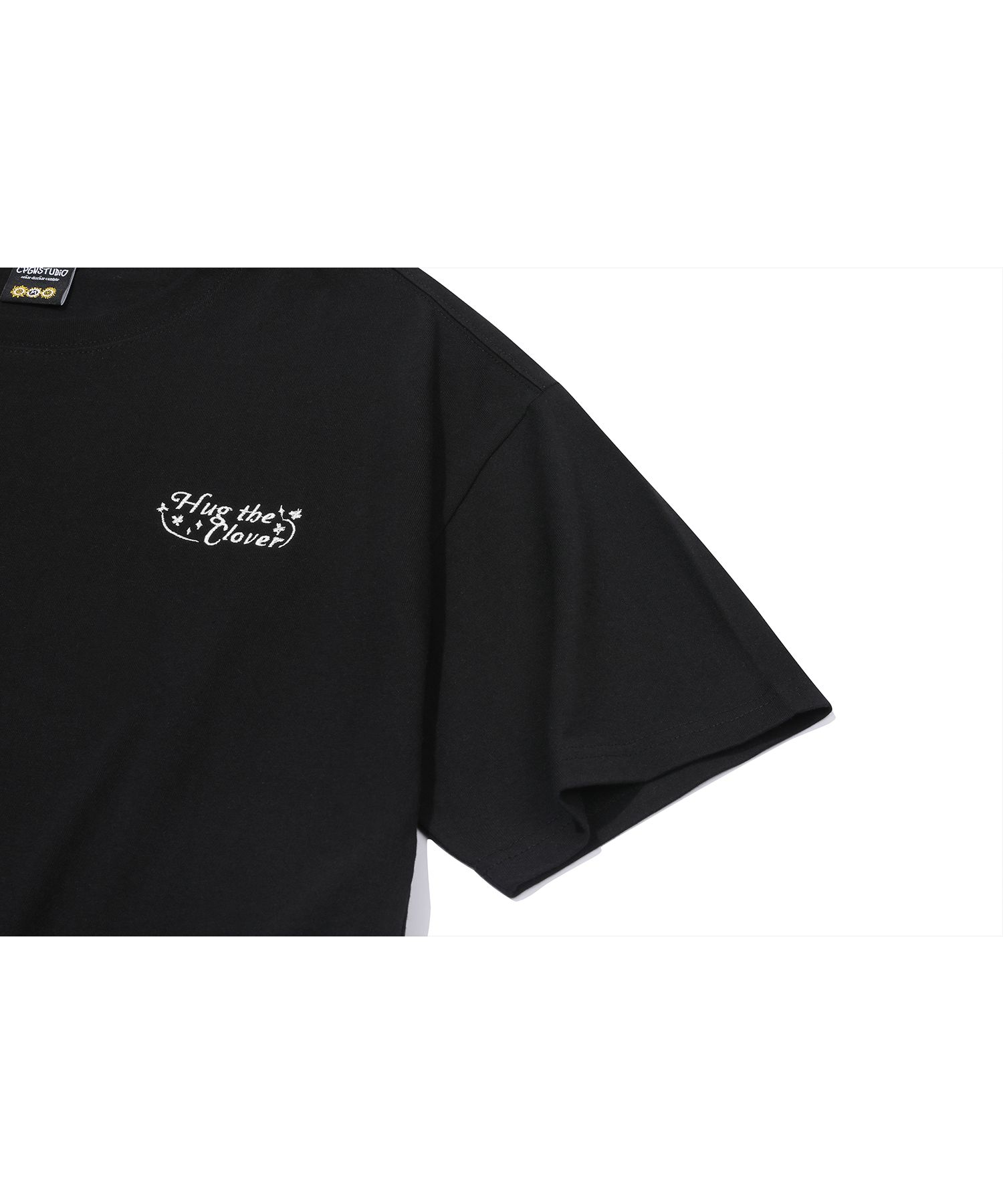 [CPGN STUDIO]25SS★CLOVER BUNNY EMBROIDERED SHORT SLEEVE TEE MUSINSA | CPGN STUDIO Clover Bunny Embroidered Short Sleeve