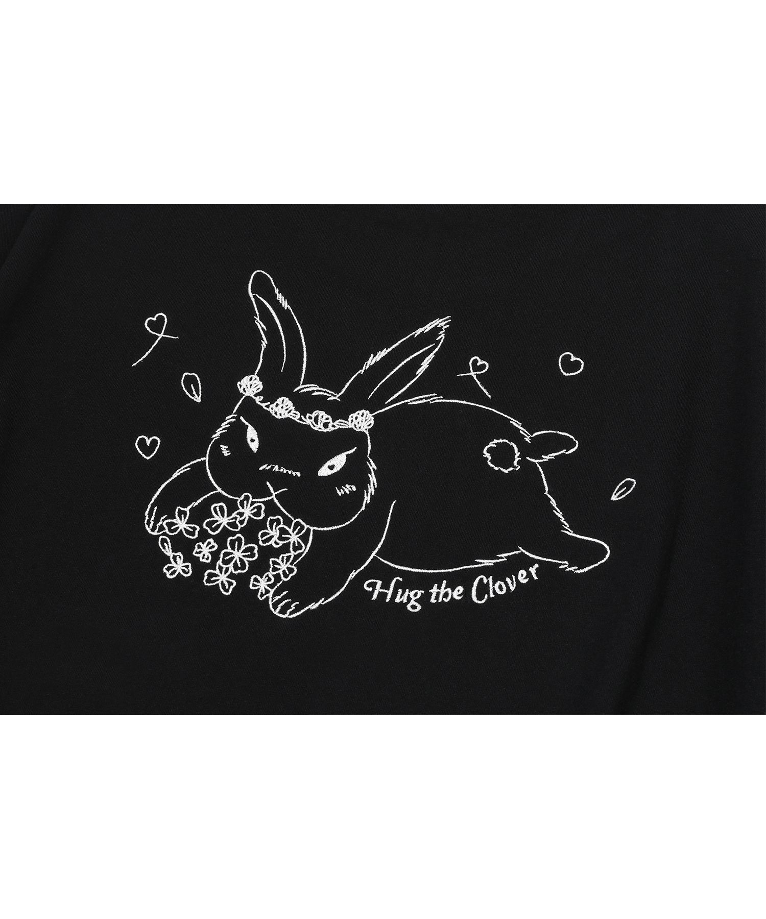 【CPGN STUDIO】24SS★ With Me Bunny Short Sleeve Tee MUSINSA | CPGN STUDIO Clover Bunny Embroidered Short Sleeve