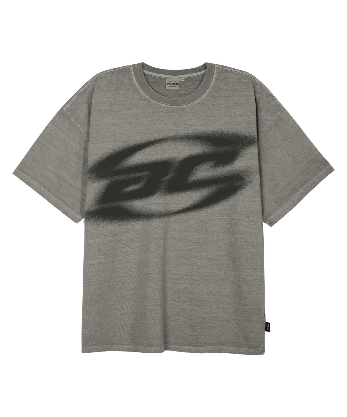 본챔스(BORN CHAMPS) [4 COLORS] DISTORTED BC LOGO 오버핏 피그먼트 반팔티셔츠 B25ST77