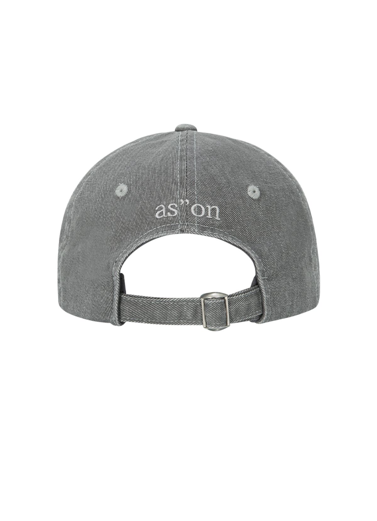 애즈온(ASON) PATCH BALL CAP / GRAY