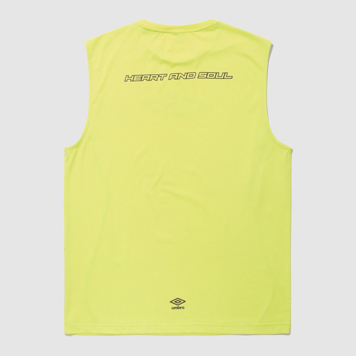 엄브로(UMBRO) 셔틀런 슬리브리스 티셔츠 옐로우(UQ221SSL52)