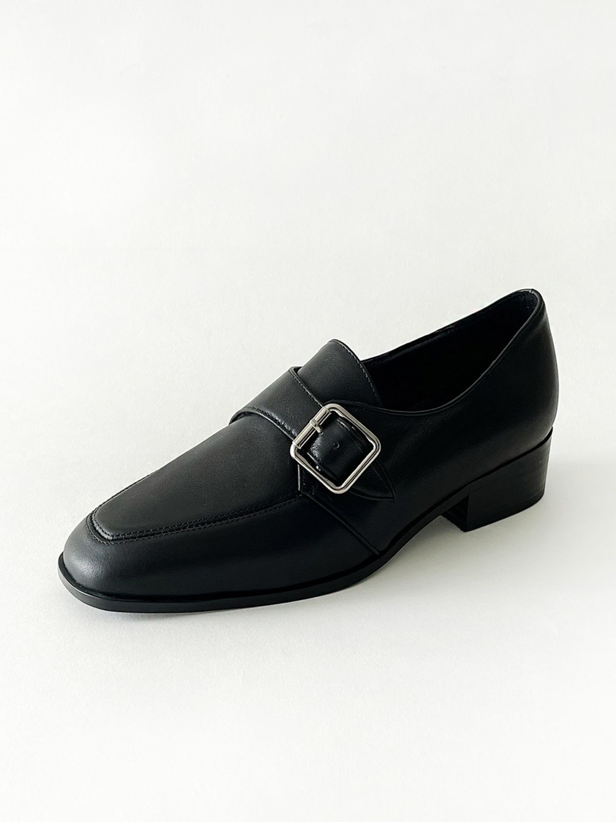 오드리(ODR) 몽클 스트랩 로퍼_black 3cm ODR219097
