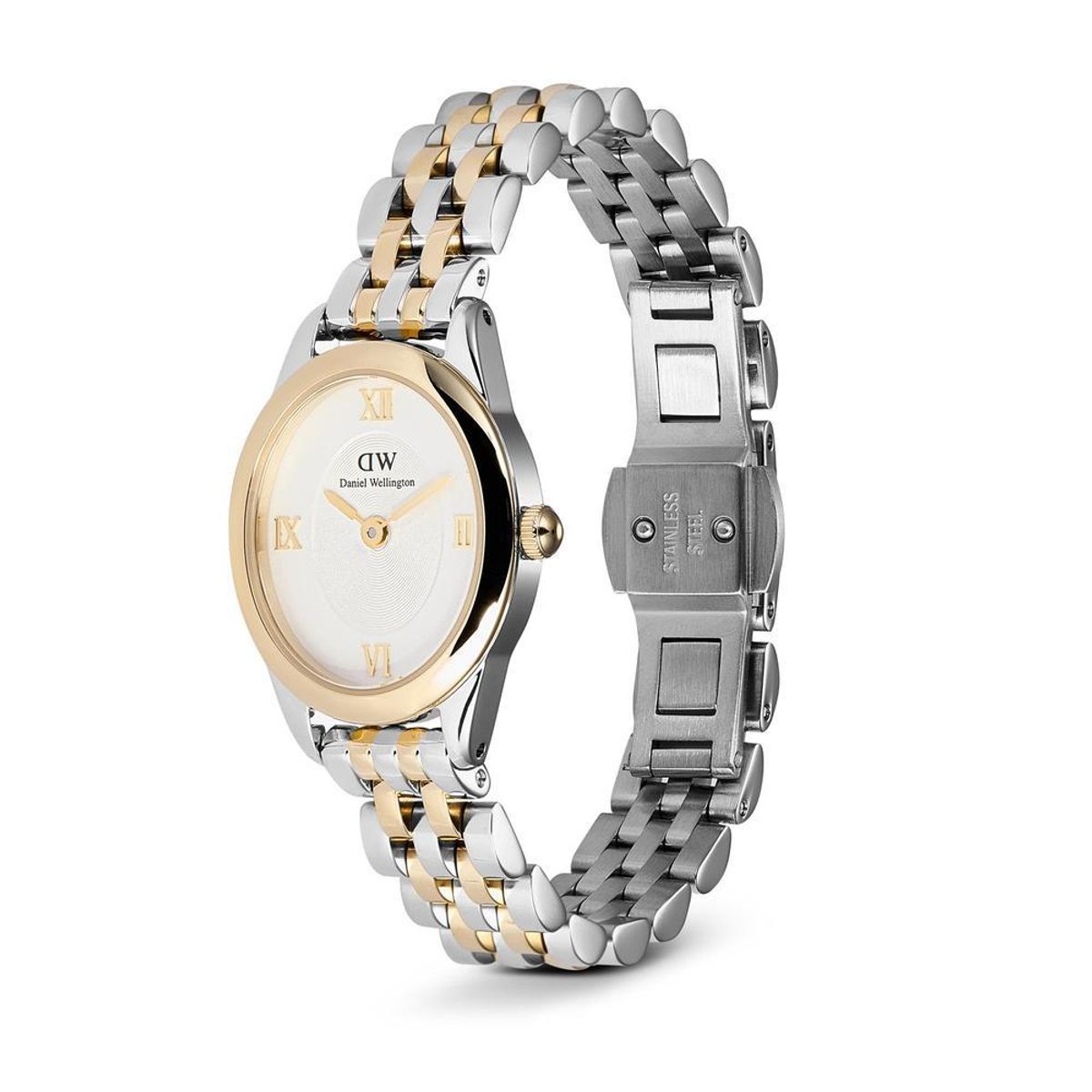 다니엘 웰링턴(DANIEL WELLINGTON) OPHELIA MINI TWO-TONE 투톤 메탈 데일리 여성손목시계