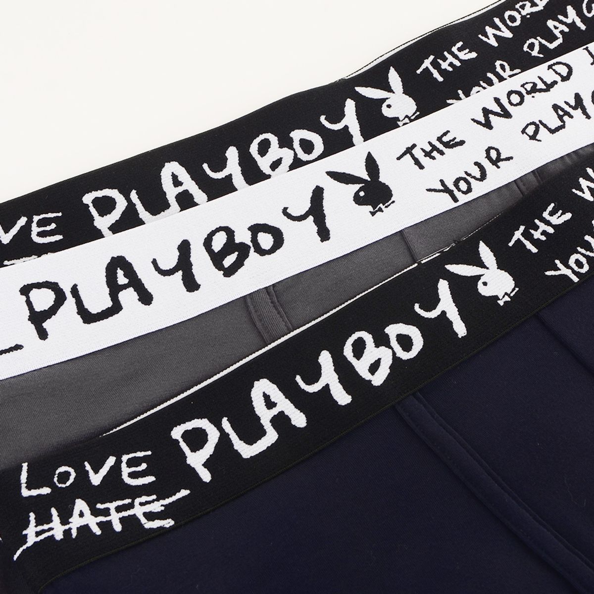 플레이보이(PLAYBOY) 신상 플레이보이 그래피티 드로즈 3set