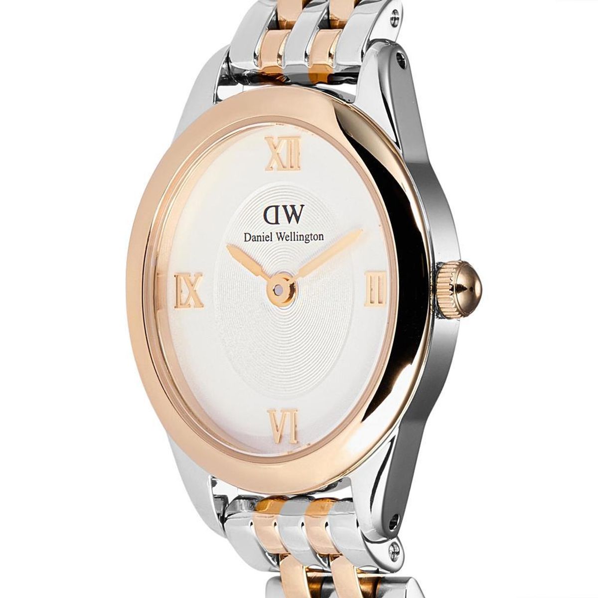 다니엘 웰링턴(DANIEL WELLINGTON) OPHELIA MINI TWO-TONE 실버+로즈골드 콤비 데일리 워치