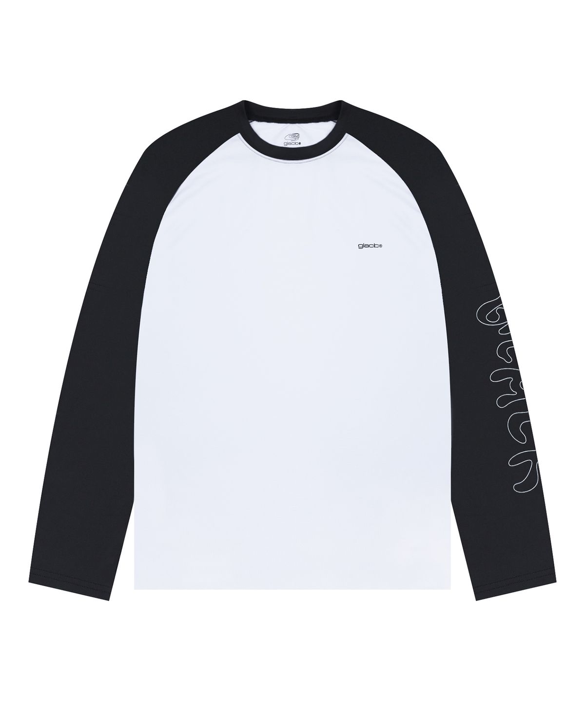 글랙(GLACK) GT144 두들 로고 롱슬리브 래쉬가드 (BLACK)