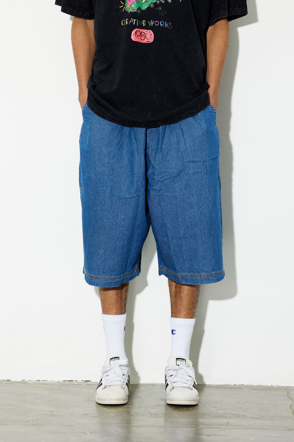 MUSINSA | PHILIPPAKER JC Carpenter Bermuda Banding Denim