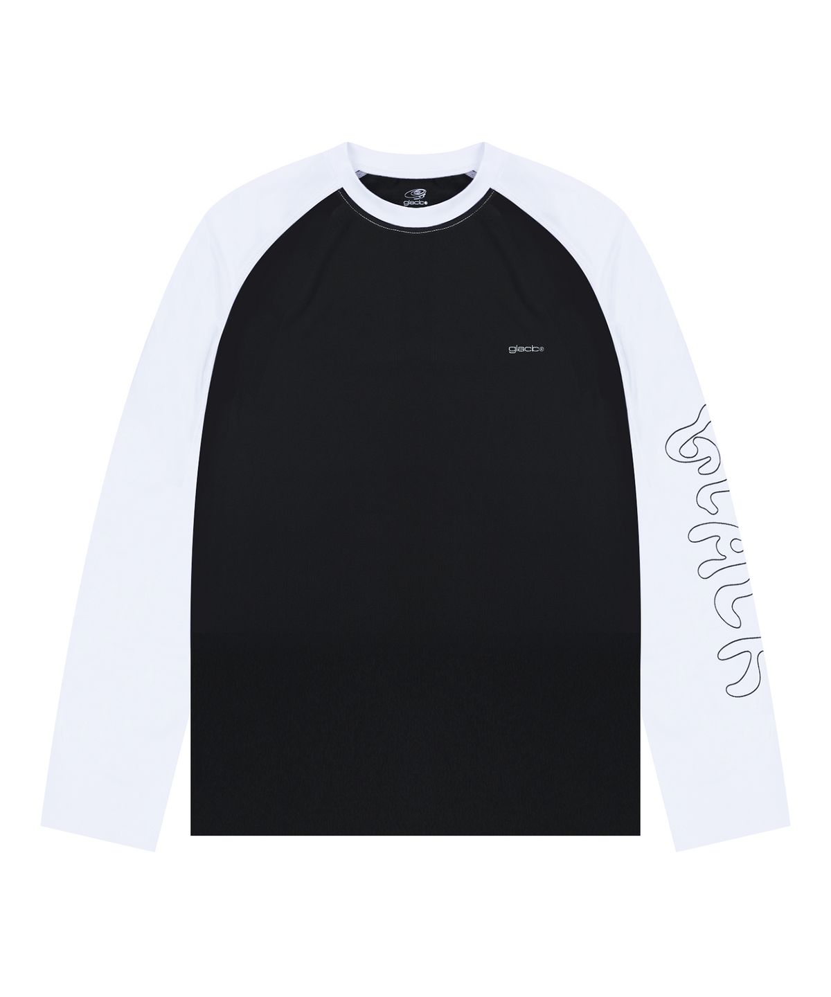 글랙(GLACK) GT144 두들 로고 롱슬리브 래쉬가드 (WHITE)