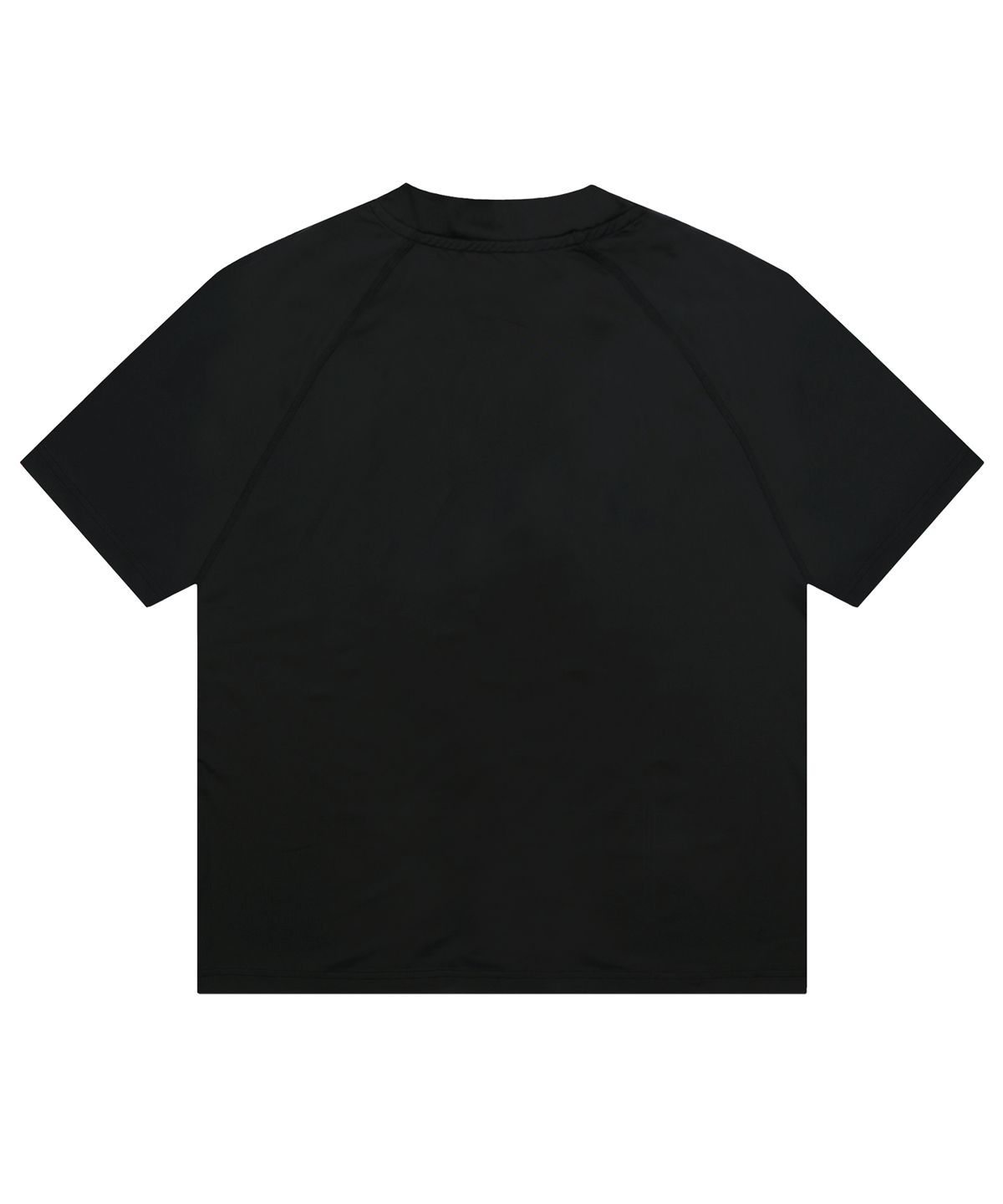 글랙(GLACK) GT145 러기지 라벨 그래픽 반팔 래쉬가드 (BLACK)