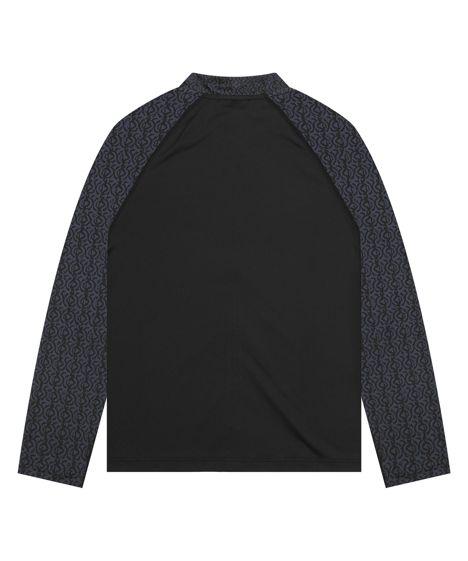 [GLACK] GT146 Native Pattern Zip-up Rash Guard /追跡付 MUSINSA | GLACK GT146 Native Pattern Zip-up Rash Guard (BLACK)