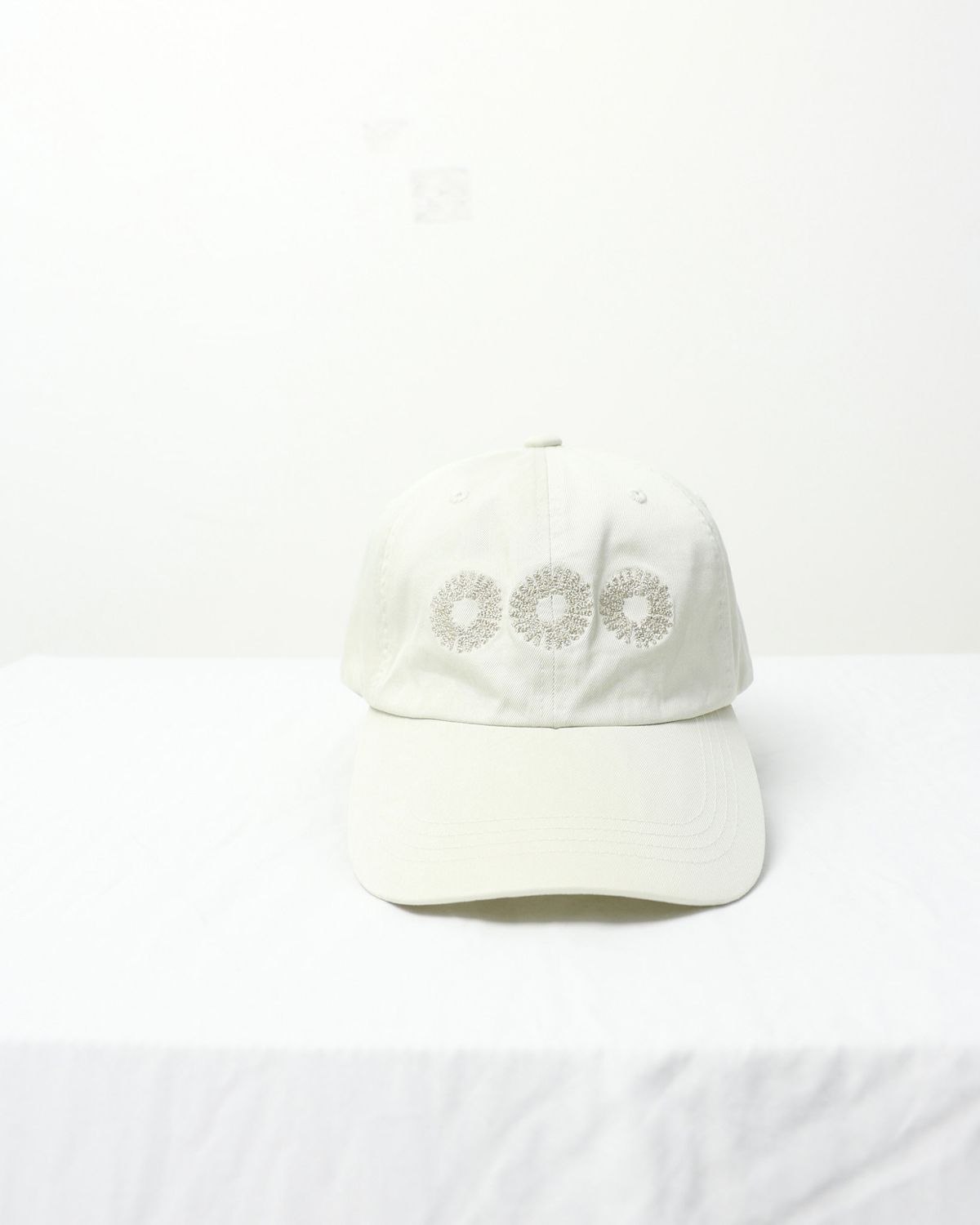 999휴머니티(999HUMANITY) 로고 아카이브 캡 (아이보리)