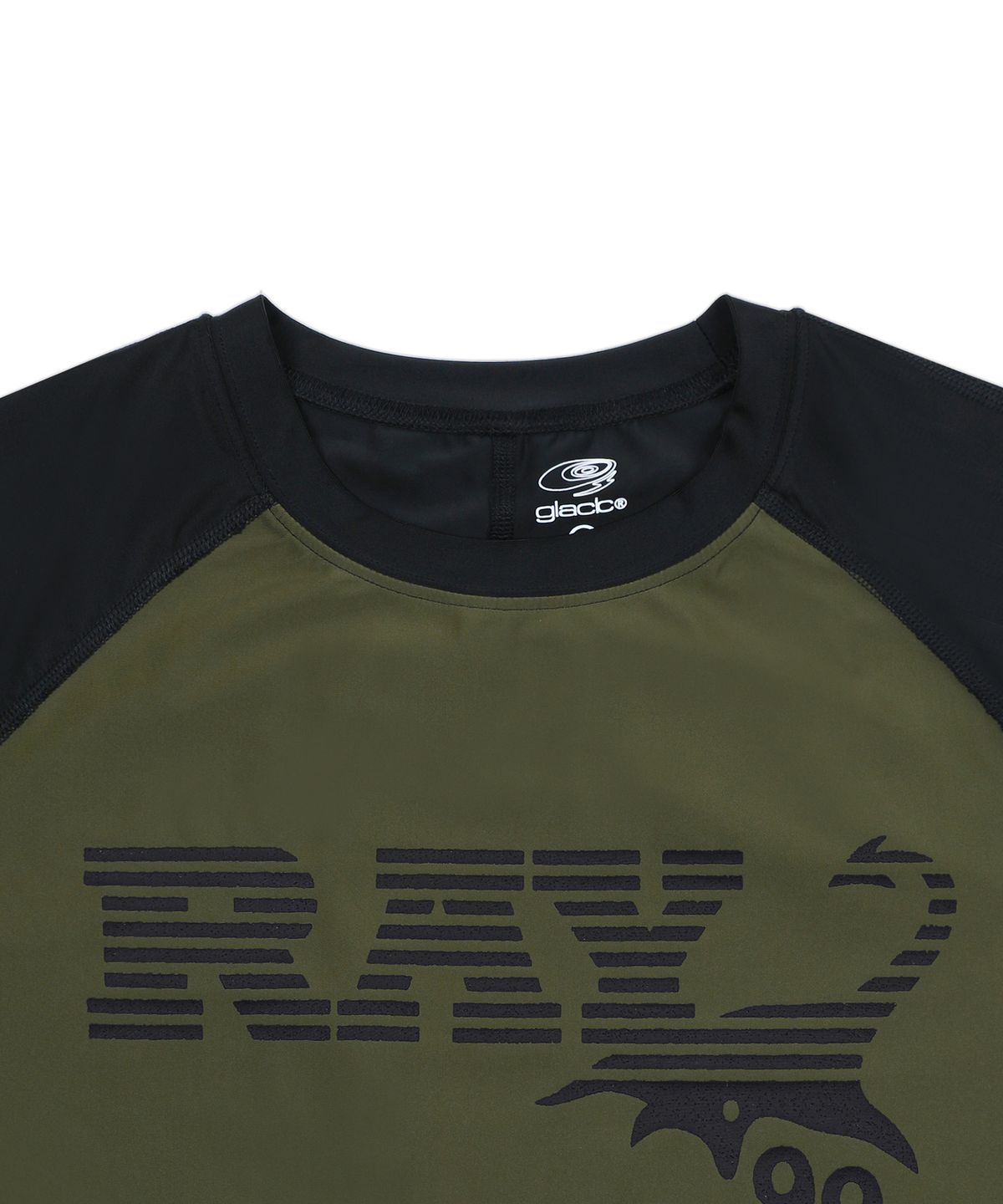 글랙(GLACK) GT150 레이 반팔 래쉬가드 (OLIVE)
