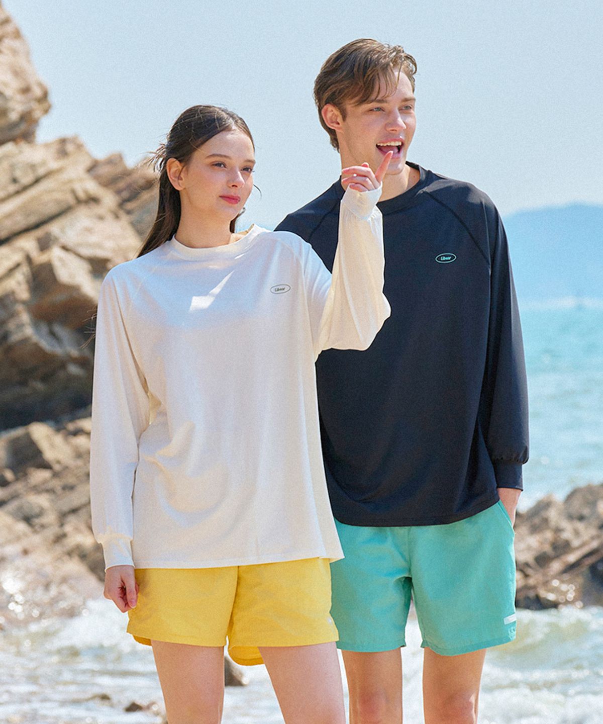 리베아르(LIBEAR) 워터 멀티웨어 래쉬가드 남녀공용  4color