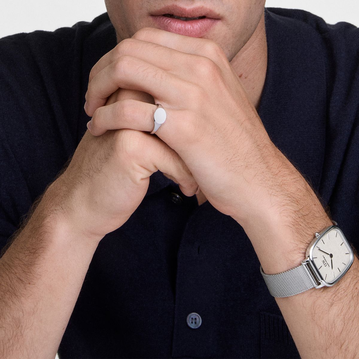 다니엘 웰링턴(DANIEL WELLINGTON) CLASSIC MINI SIGNET RING 2컬러 패션반지 우정링