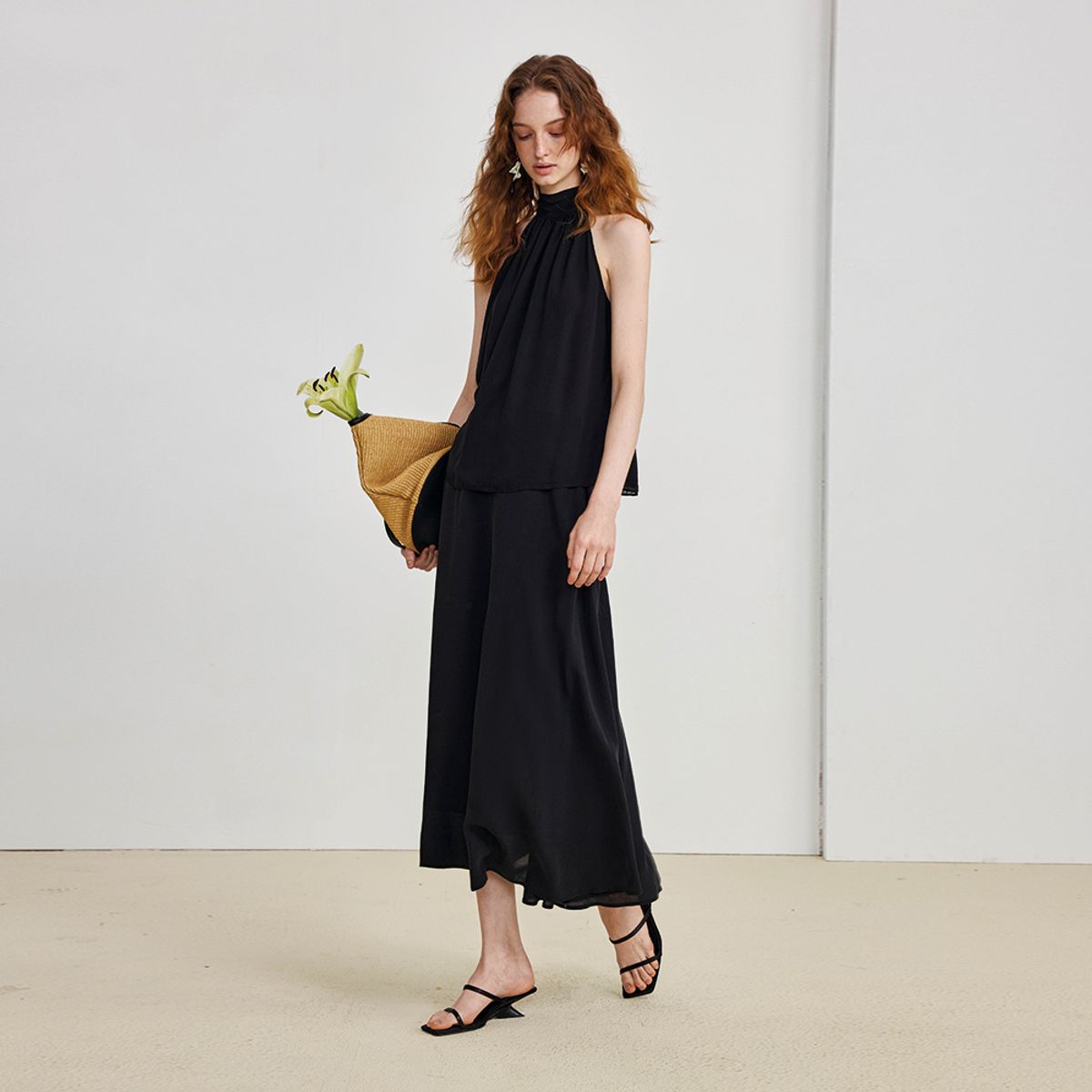 와이와이아이엠(YYIAM) YY_Temperament french long skirt_3color