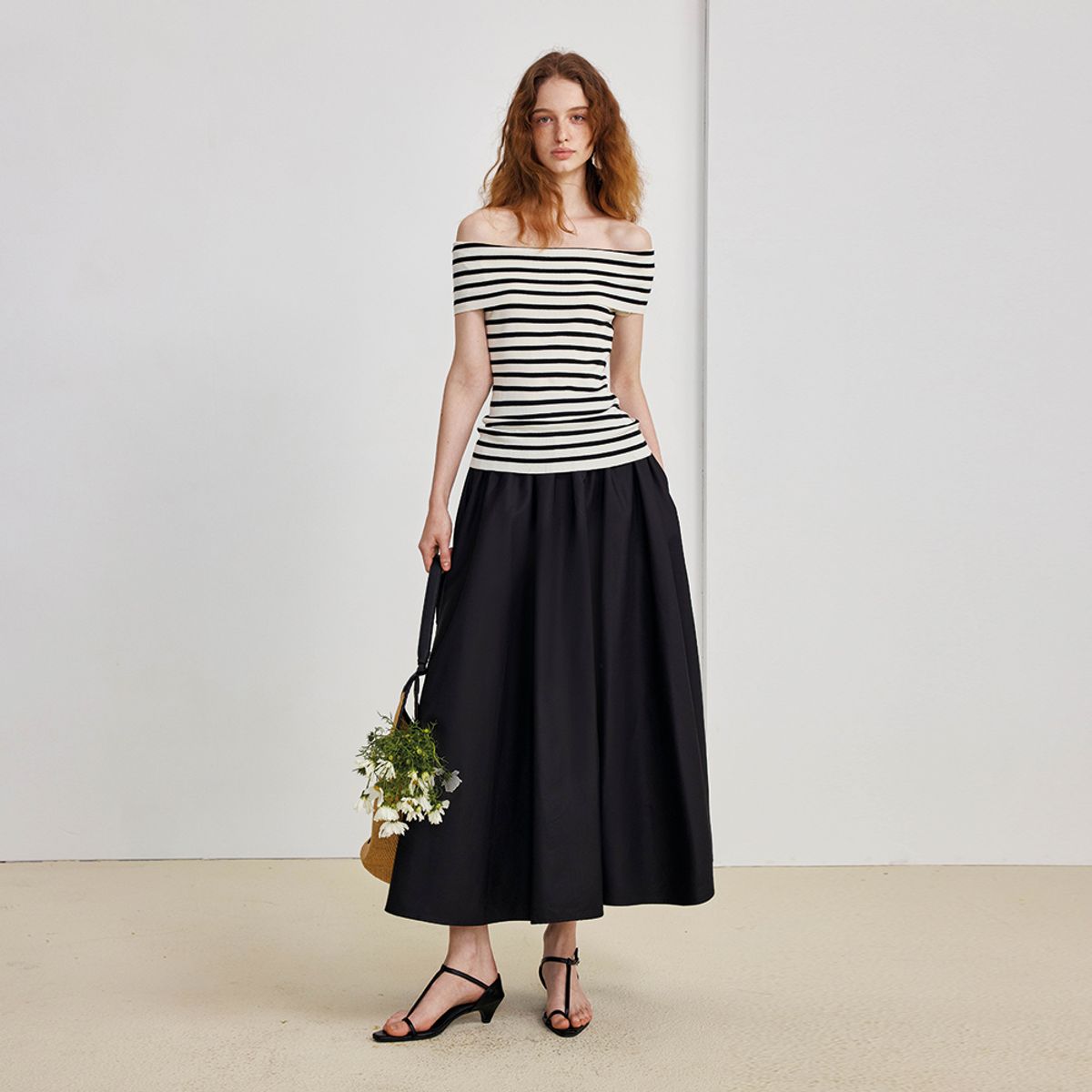 와이와이아이엠(YYIAM) YY_Off-the-shoulder top_2color