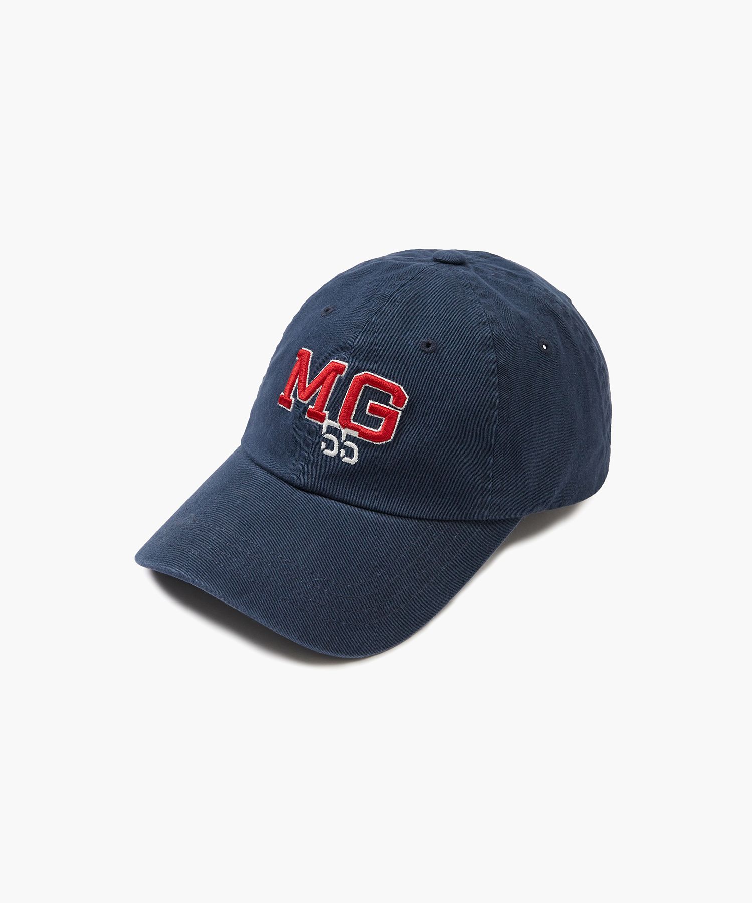 [Margesherwood] / ☆ MG WASHED BALLCAP / navy MUSINSA | MARGESHERWOOD MG WASHED BALLCAP_navy