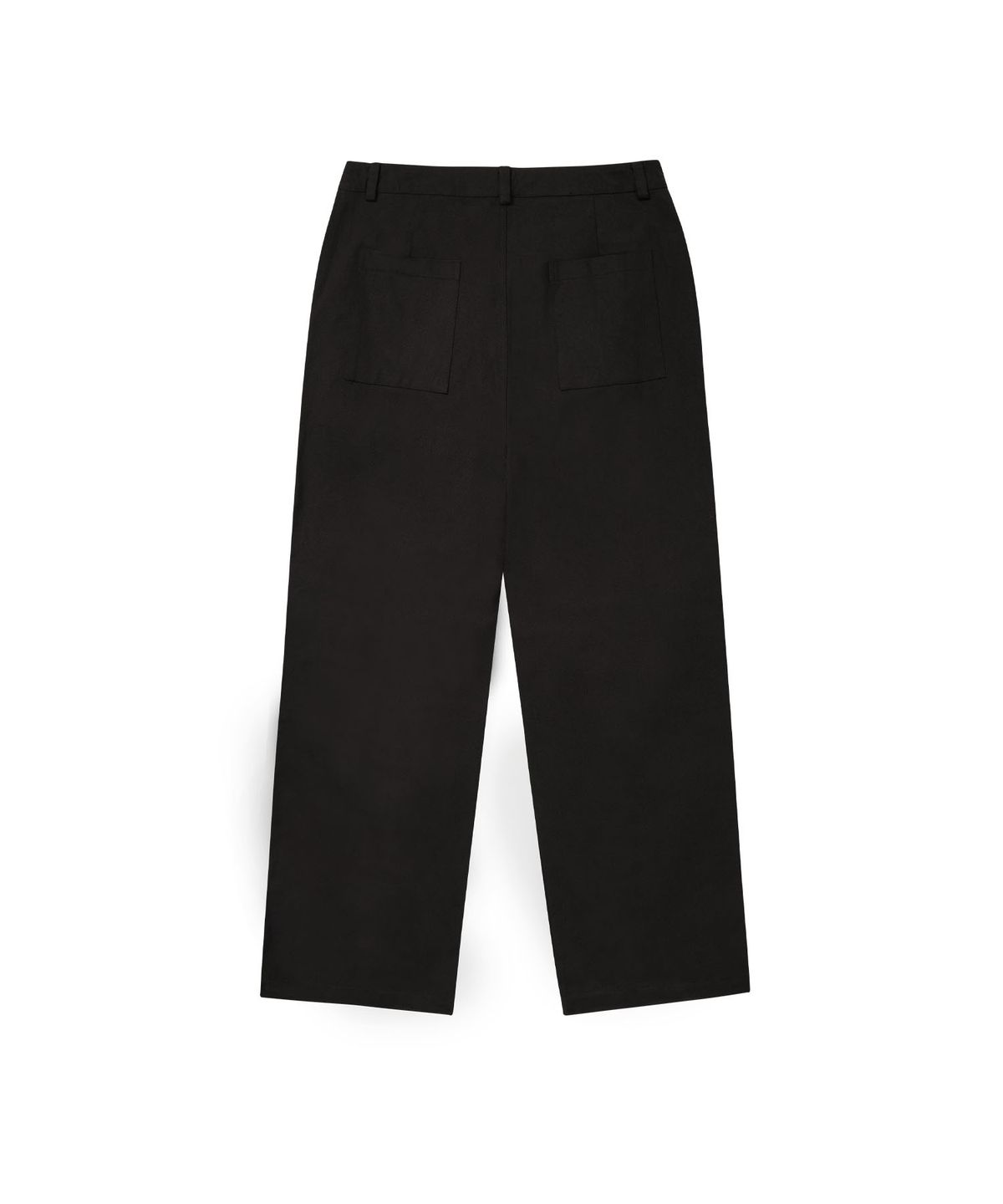 노우웨이브(KNOW WAVE) KNOW WAVE PINTUCK PANTS KNB25005BLK (BLACK)