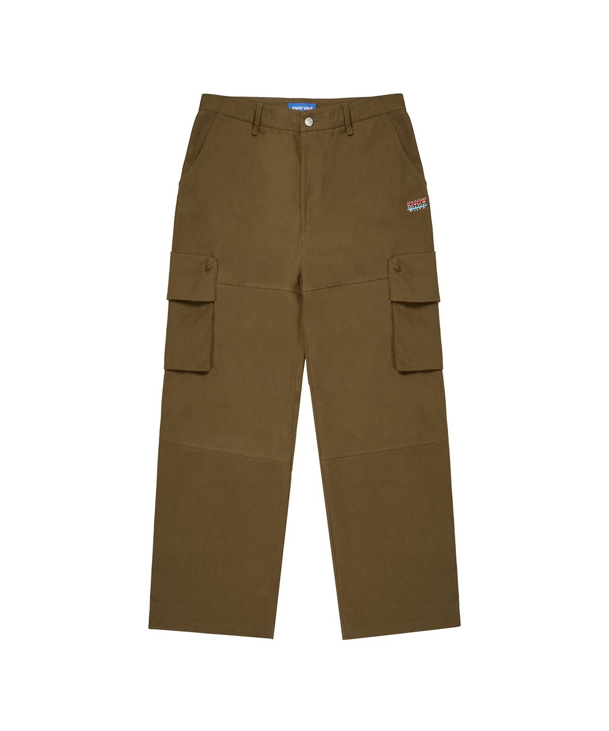 노우웨이브(KNOW WAVE) KNOW WAVE BASIC CARGO PANTS KNB25006BRW (BROWN)