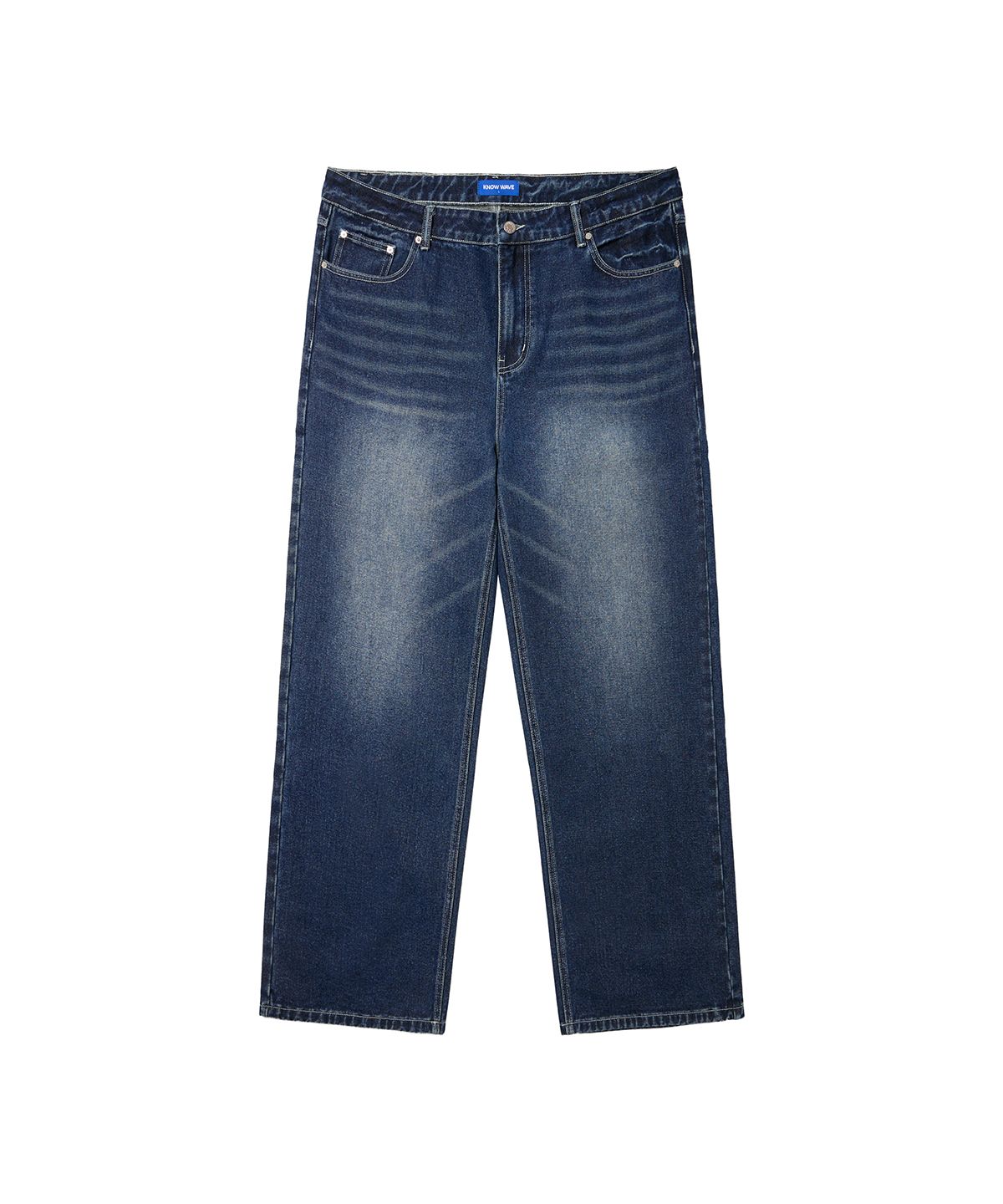 노우웨이브(KNOW WAVE) KNOW WAVE CSN DEMIN PANTS KNB25003DBL (DARK BLUE)