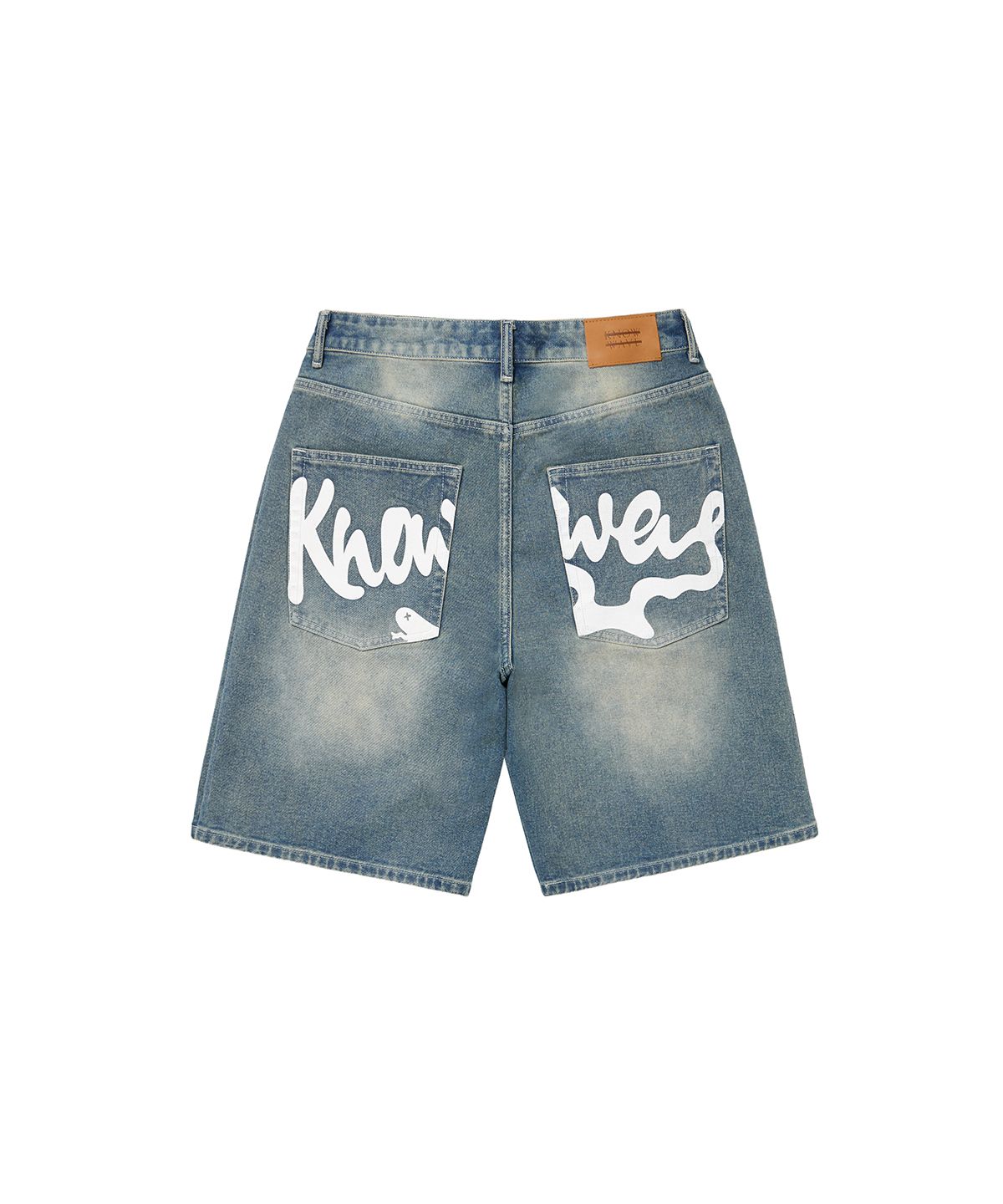 노우웨이브(KNOW WAVE) KNOW WAVE SNAKE BERMUDA PANTS KNB25001LBL (LIGHT BLUE)