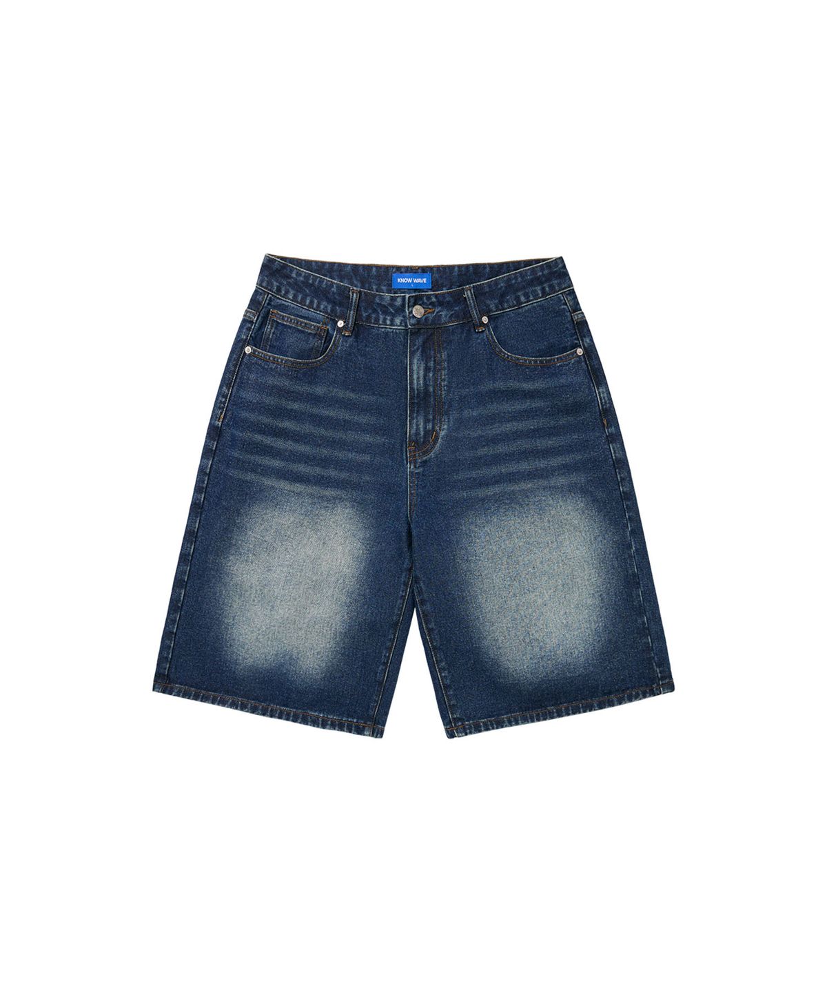 노우웨이브(KNOW WAVE) KNOW WAVE SNAKE BERMUDA PANTS KNB25001IDG (INDIGO BLUE)