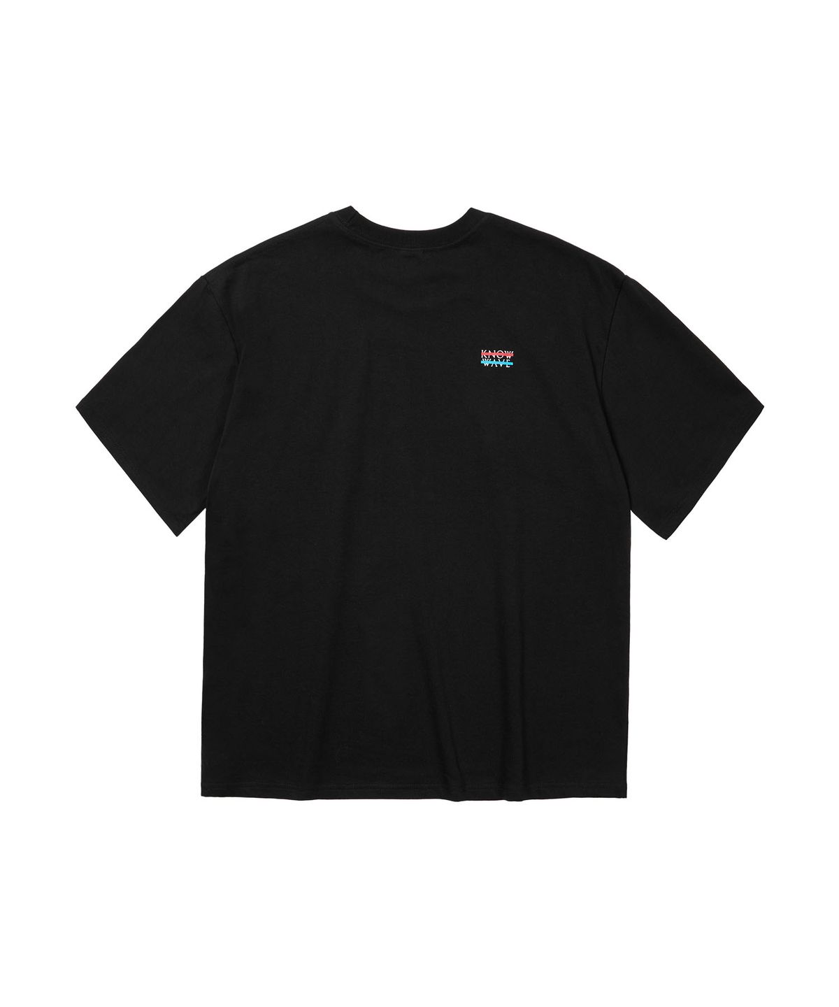 노우웨이브(KNOW WAVE) DISBANDMENT LOGO TEE KN25T003BLK (BLACK)