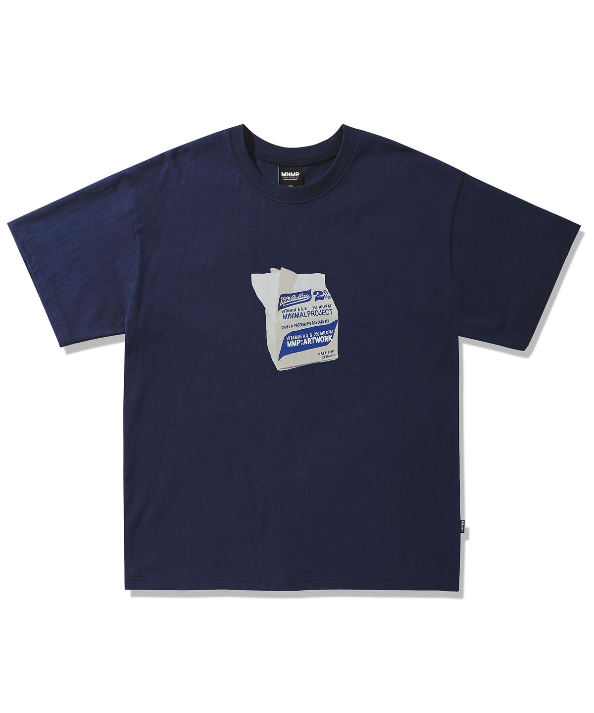 미니멀프로젝트(MINIMALPROJECT) 레트로 아트워크 반팔티셔츠 MST172 [NAVY]