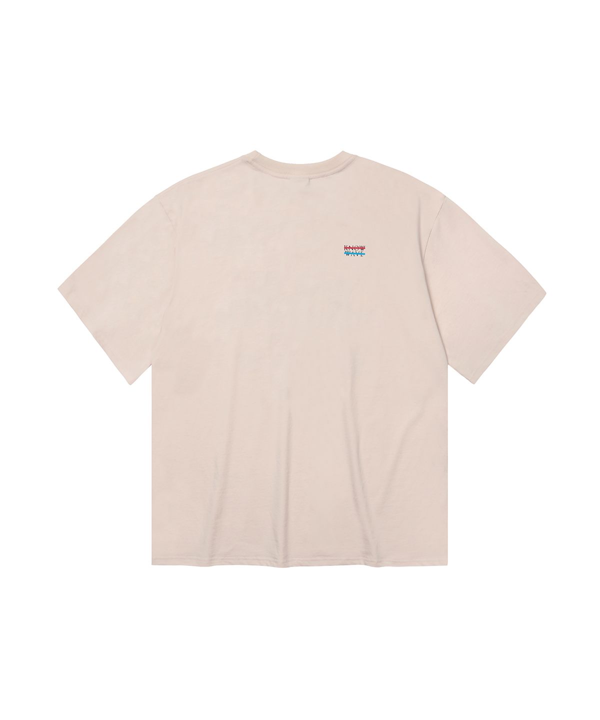 노우웨이브(KNOW WAVE) PEACE TEE KNT25T004BEG (BEIGE)