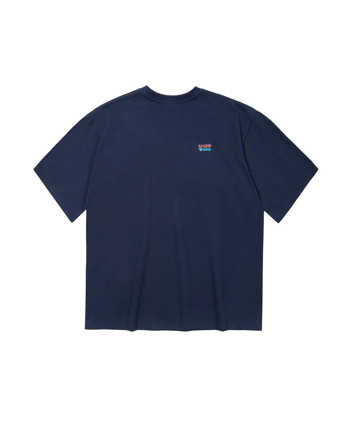노우웨이브(KNOW WAVE) ARCH LOGO TEE KN25T001NVY (NAVY)