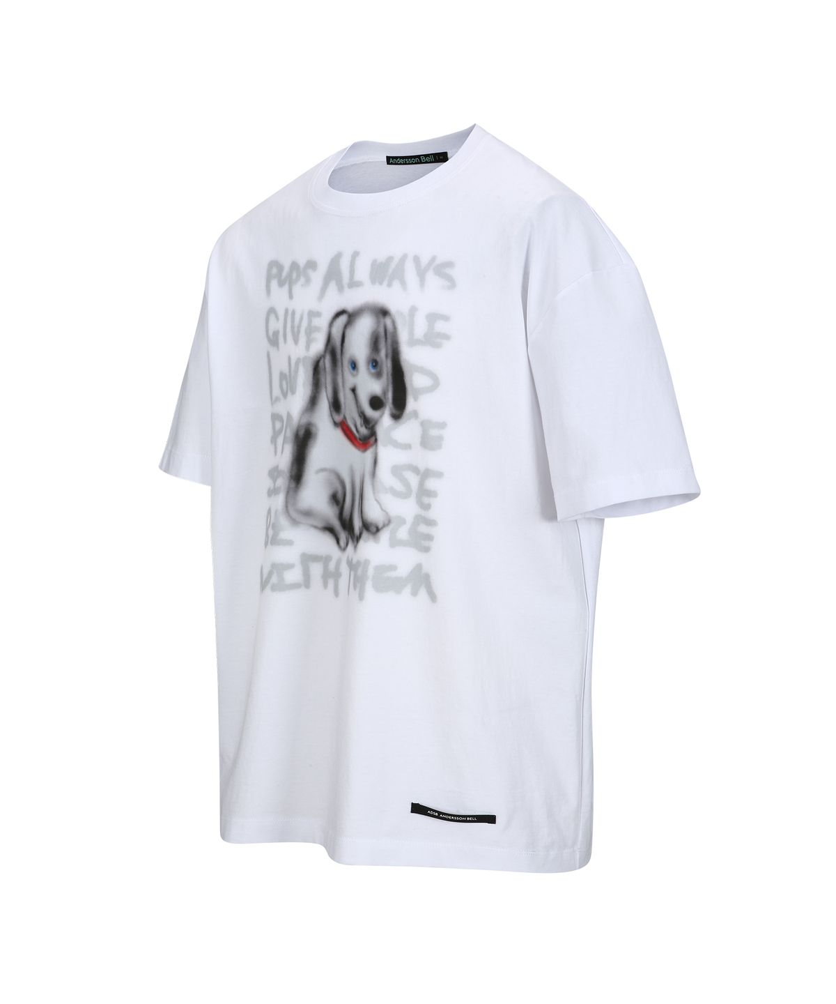 앤더슨벨(ADSB ANDERSSON BELL) (에센셜) 유니섹스 퍼피 티셔츠 atb1409u(WHITE)