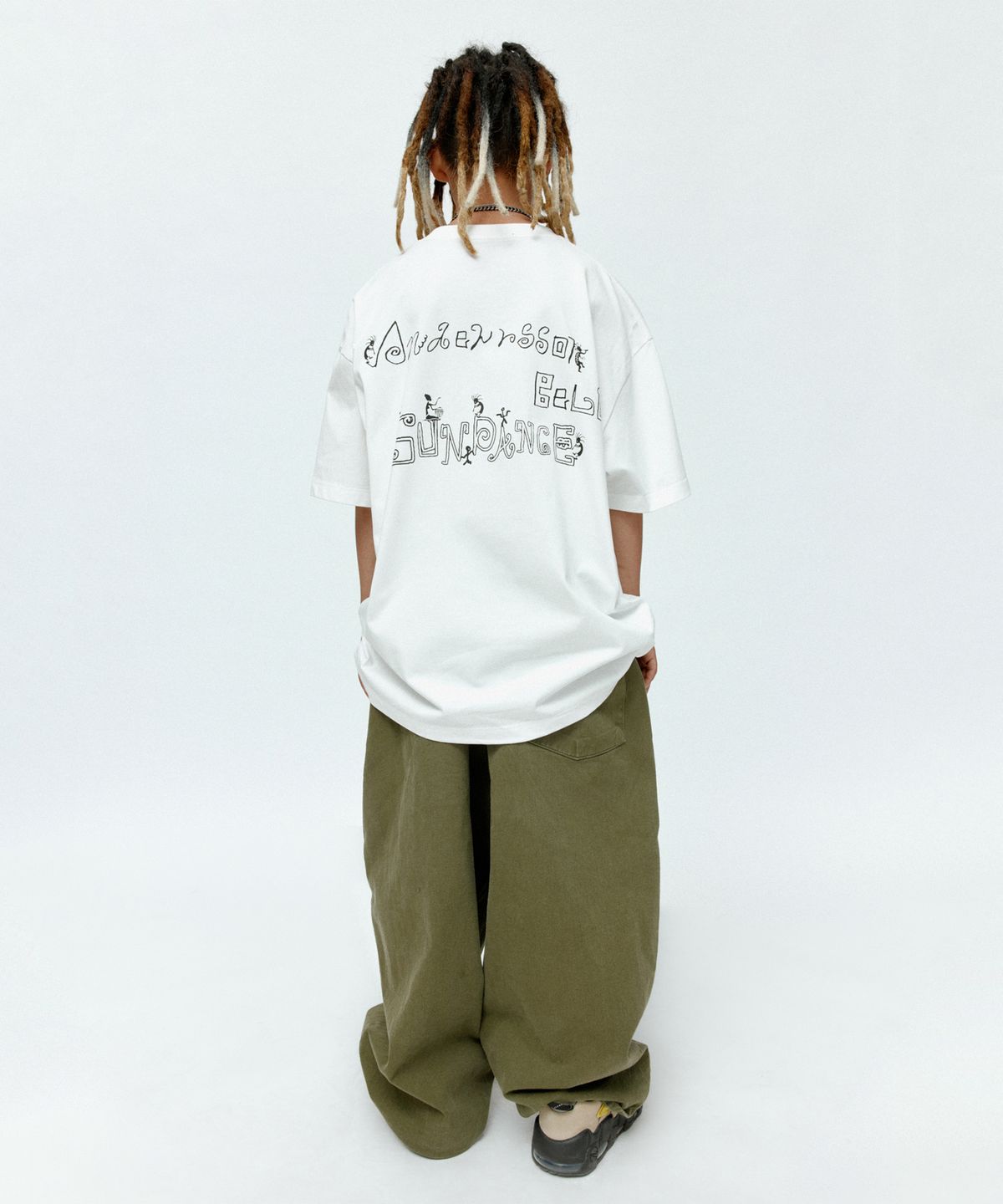 앤더슨벨(ADSB ANDERSSON BELL) (에센셜) 유니섹스 선댄스 티셔츠  atb1402u(WHITE)